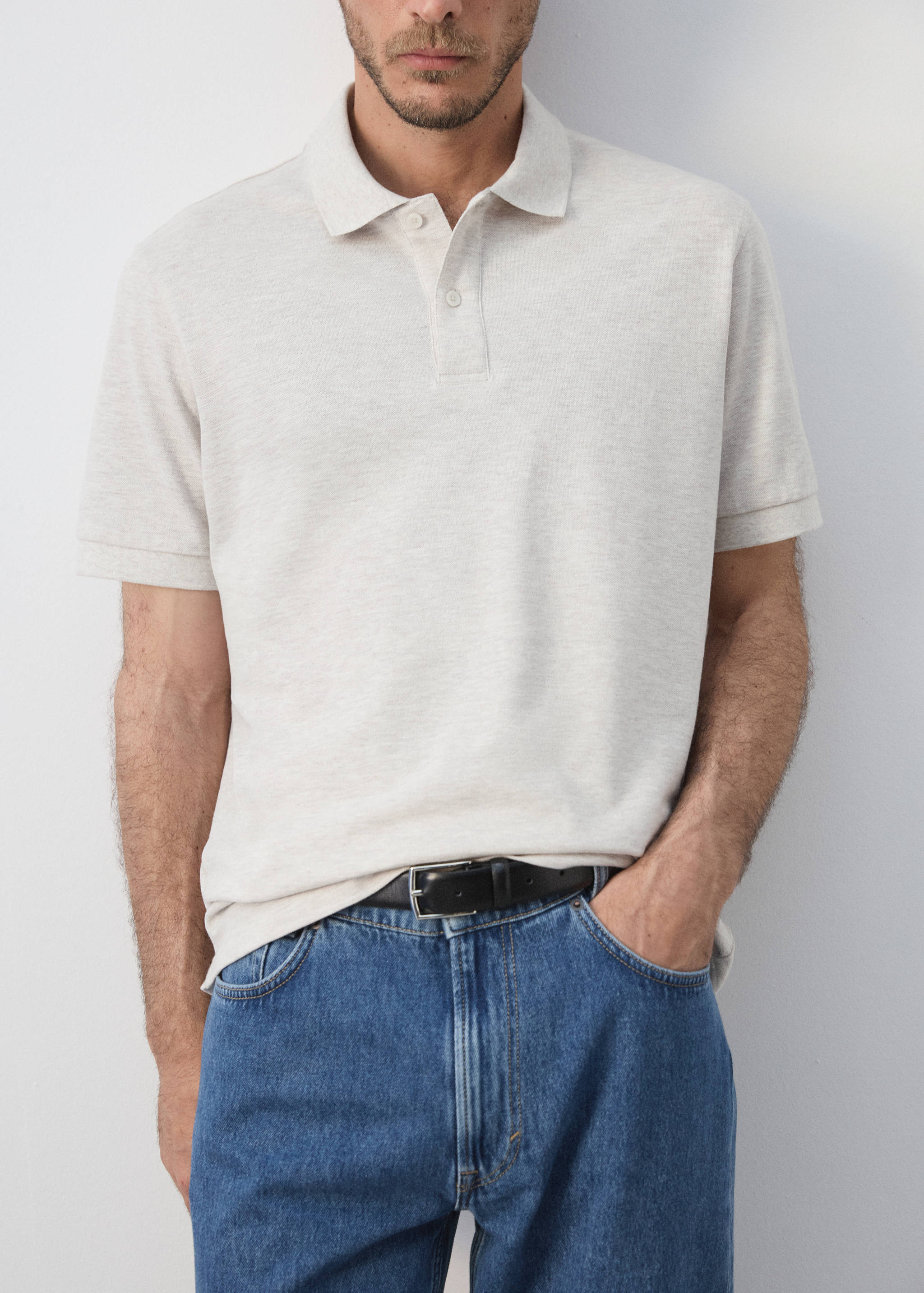 Polo regular fit algodón piqué - Detalle del artículo 3