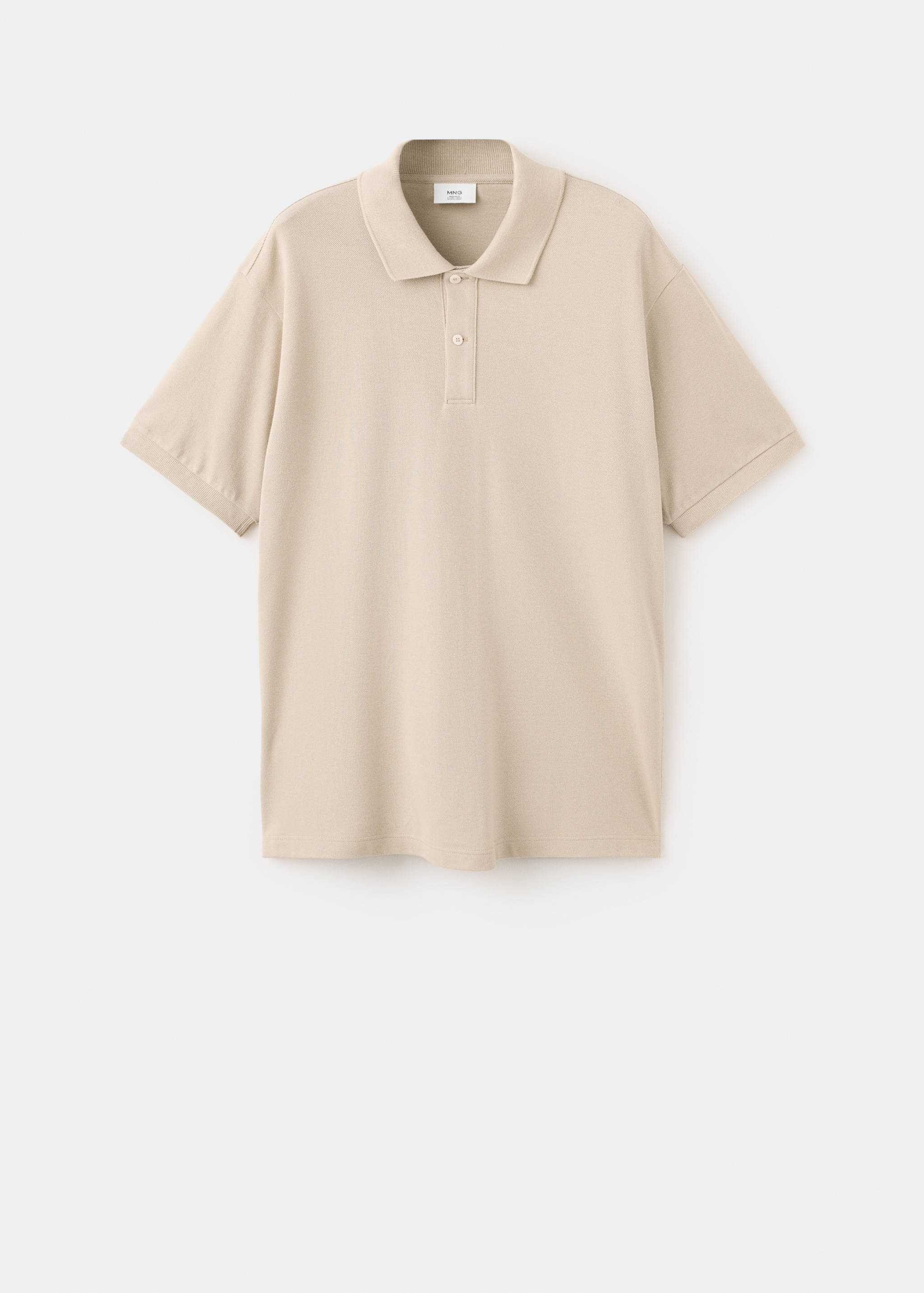 Polo regular fit algodón piqué - Artículo sin modelo