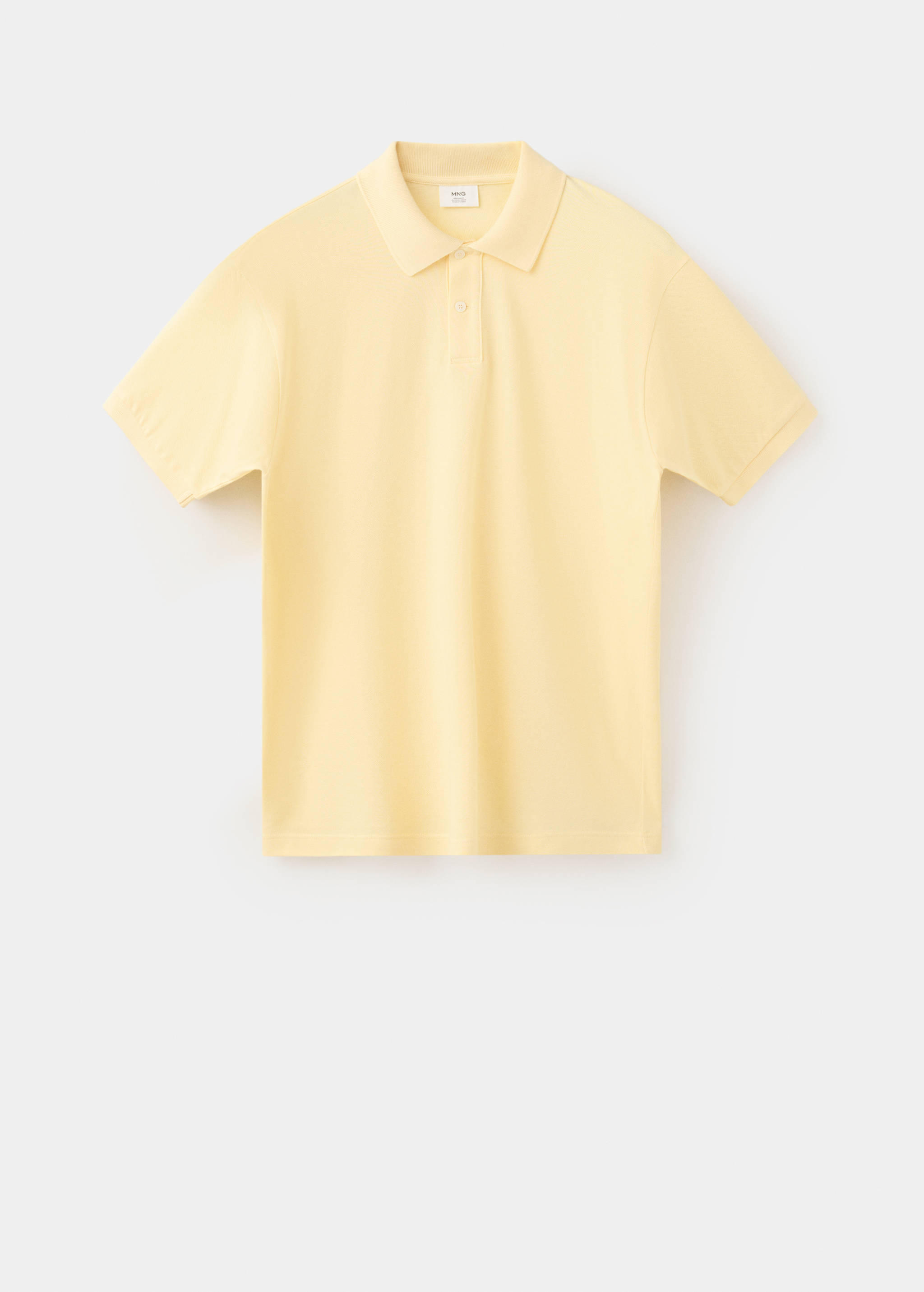 Polo regular fit algodón piqué - Artículo sin modelo