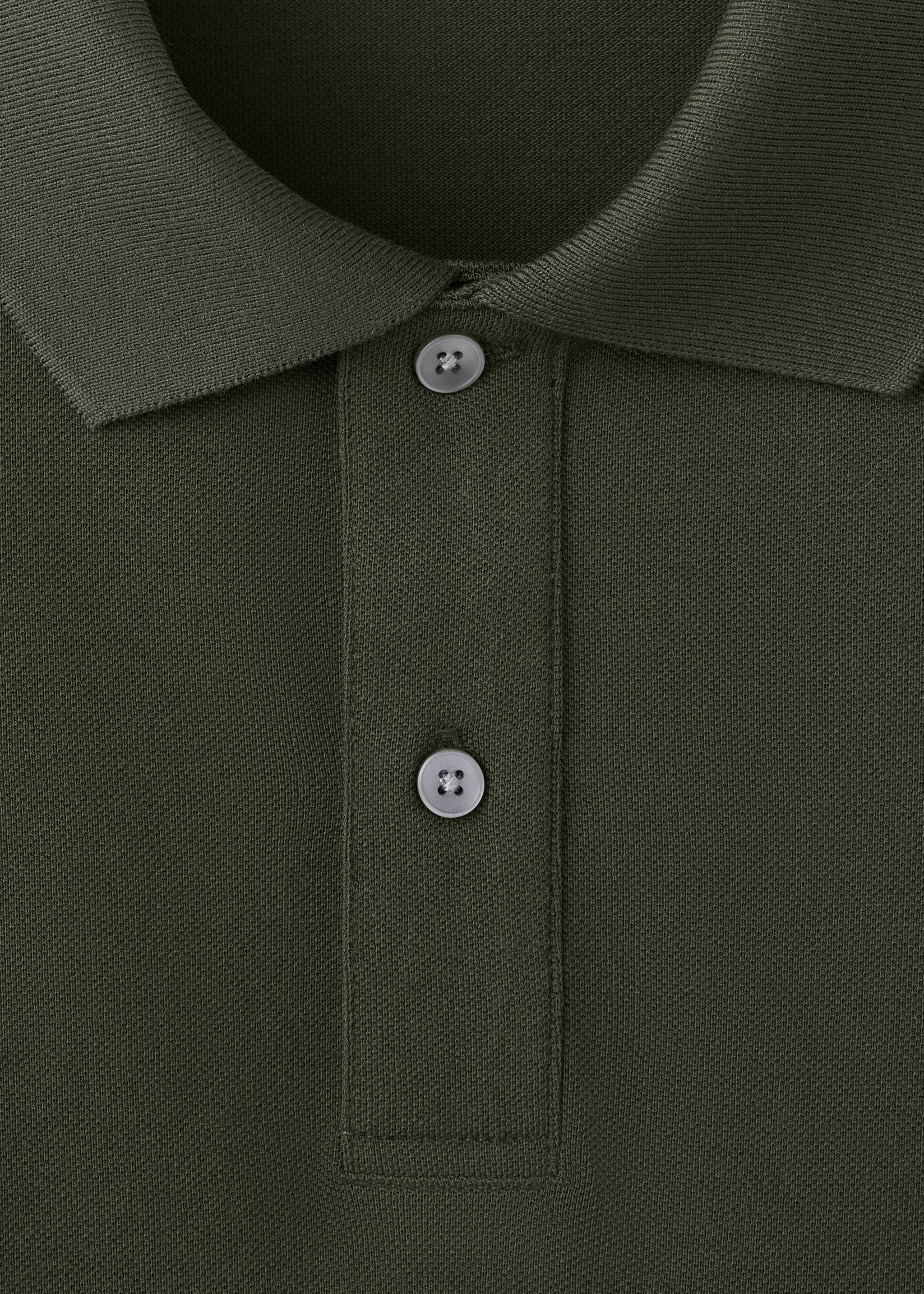 Polo regular fit algodón piqué - Detalle del artículo 8