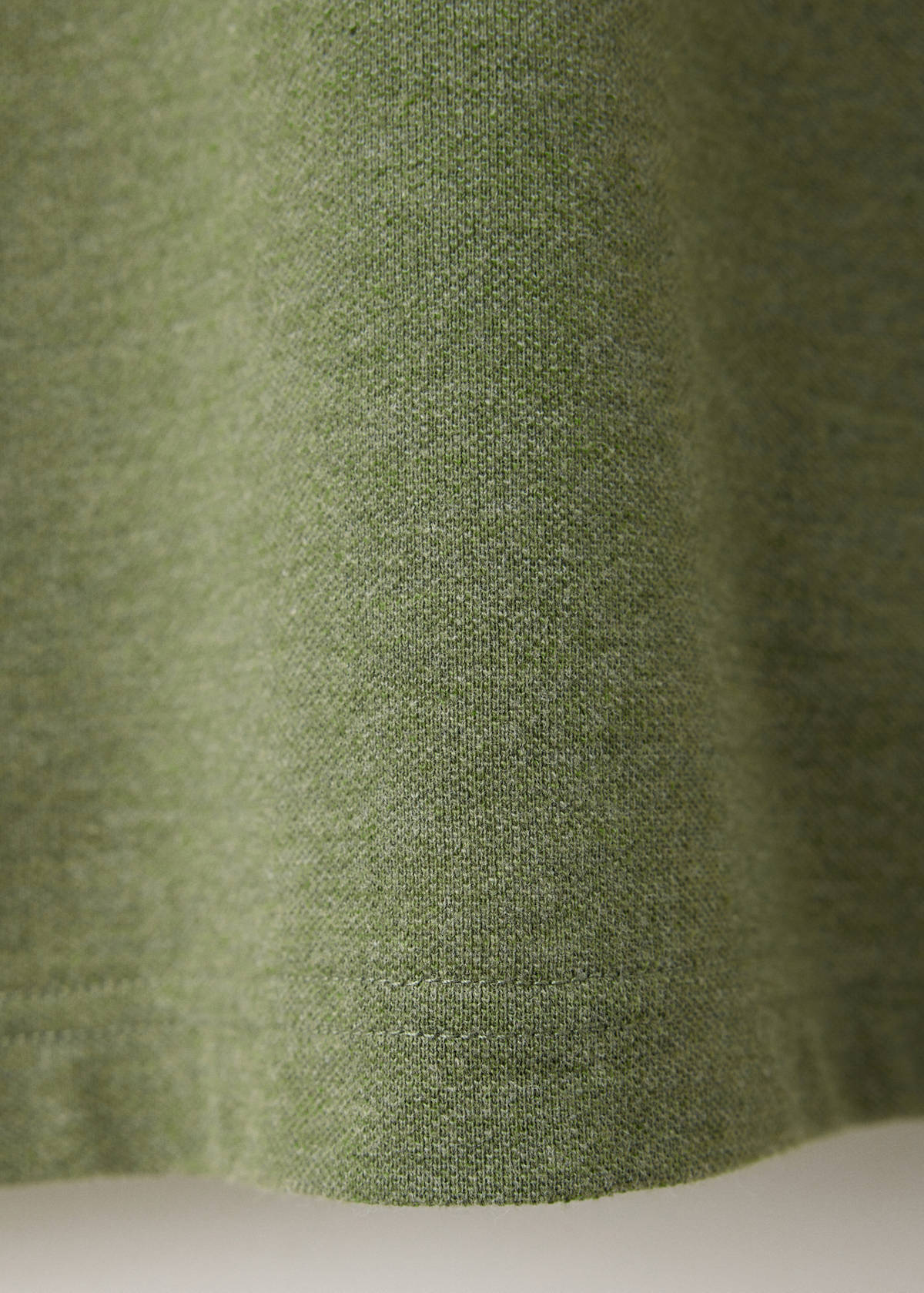 100% cotton piqué polo — Green
