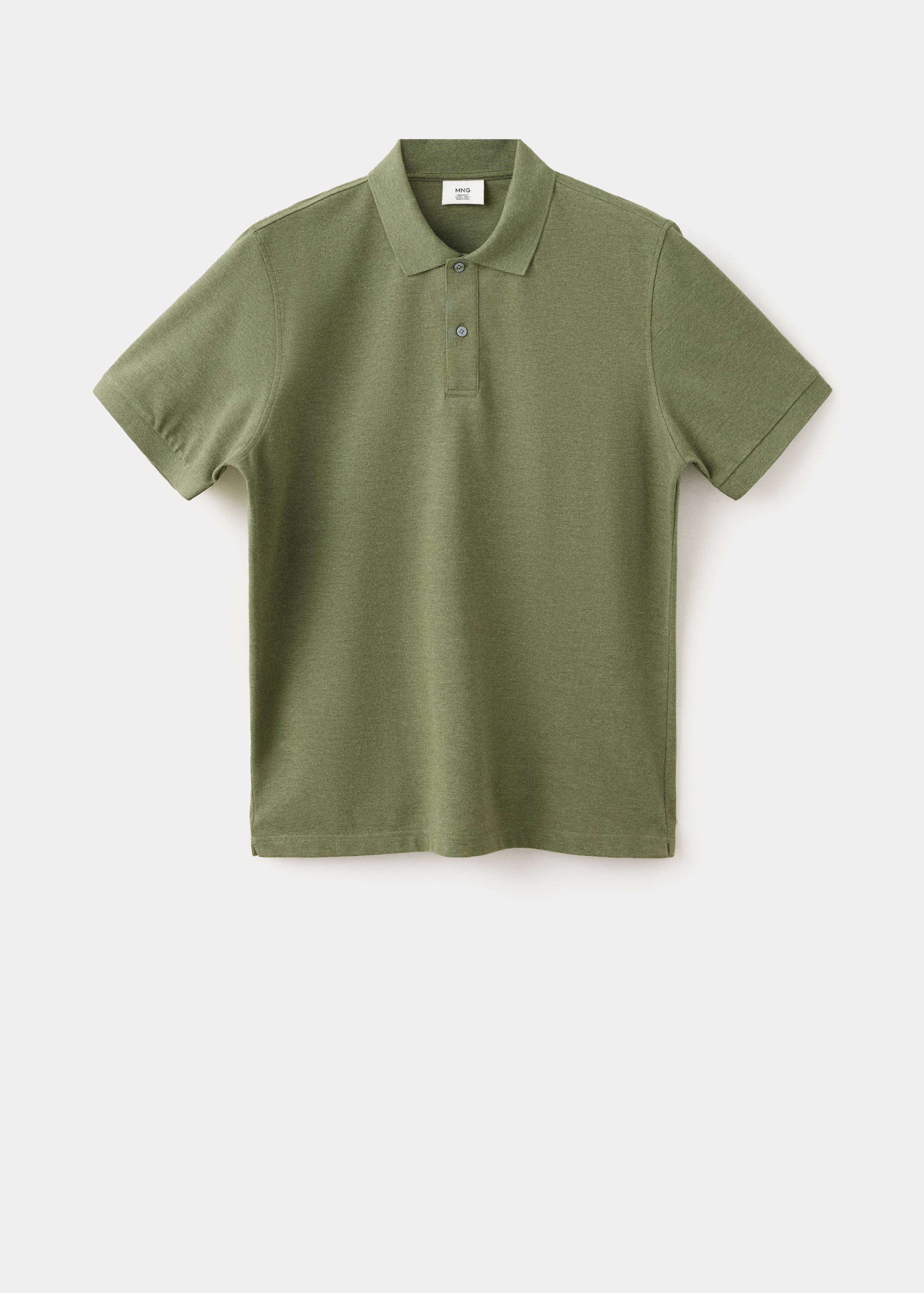 Polo regular fit algodón piqué - Artículo sin modelo