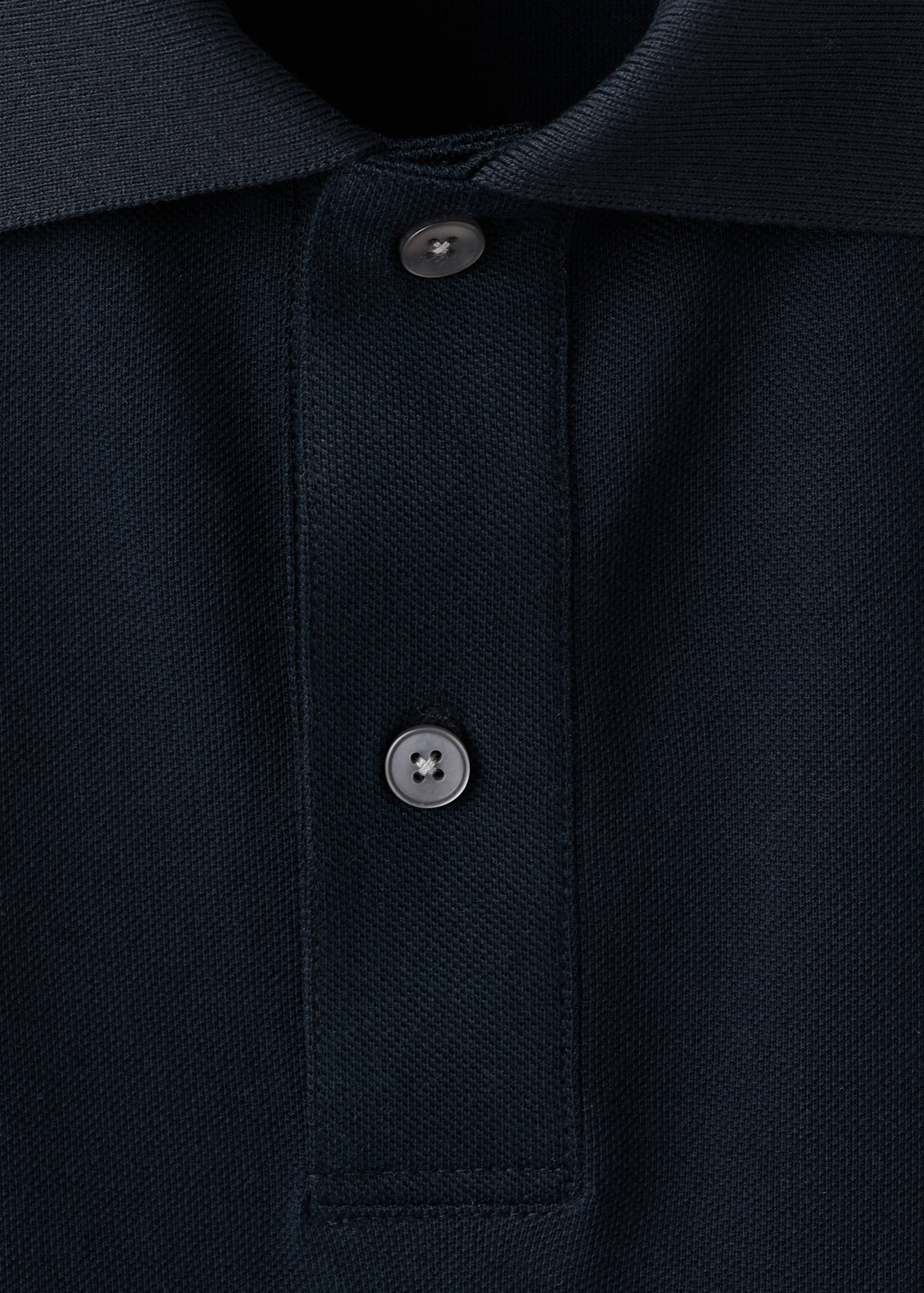 Polo regular fit algodón piqué - Detalle del artículo 8