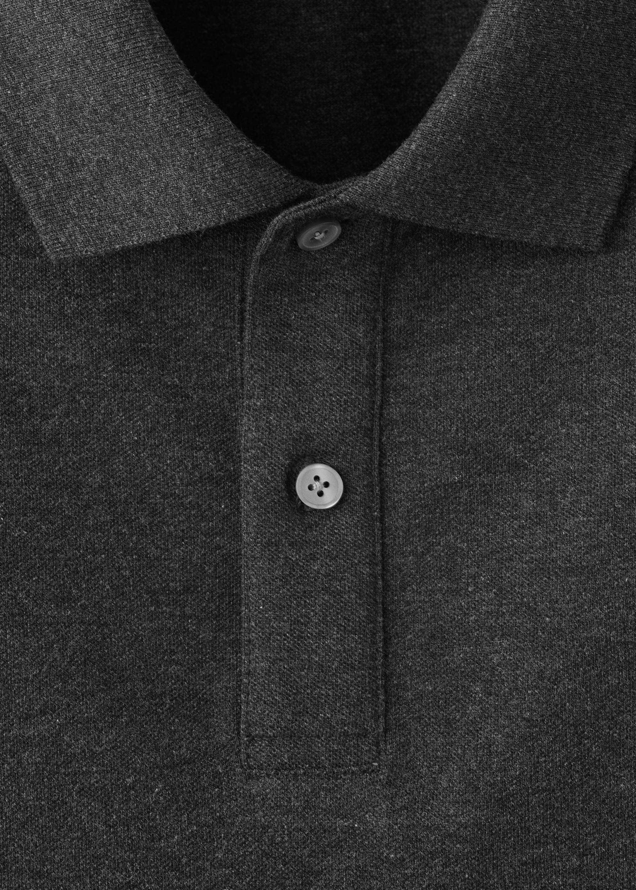 Polo regular fit algodón piqué - Detalle del artículo 8