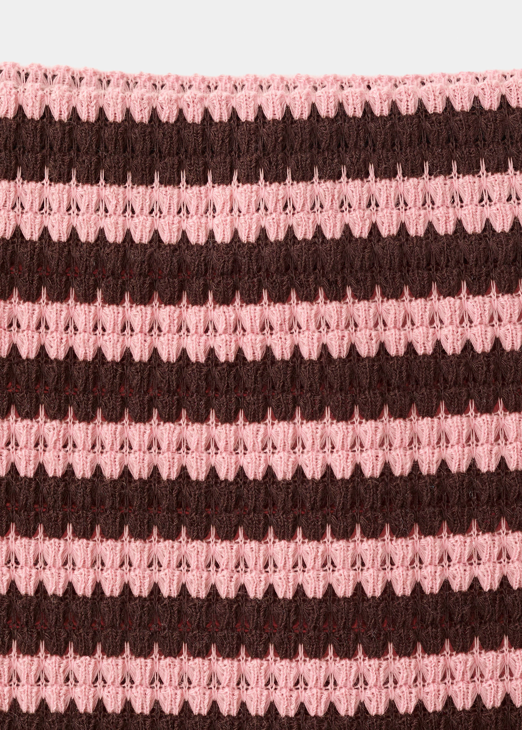 Striped knitted skirt - Details of the article 8