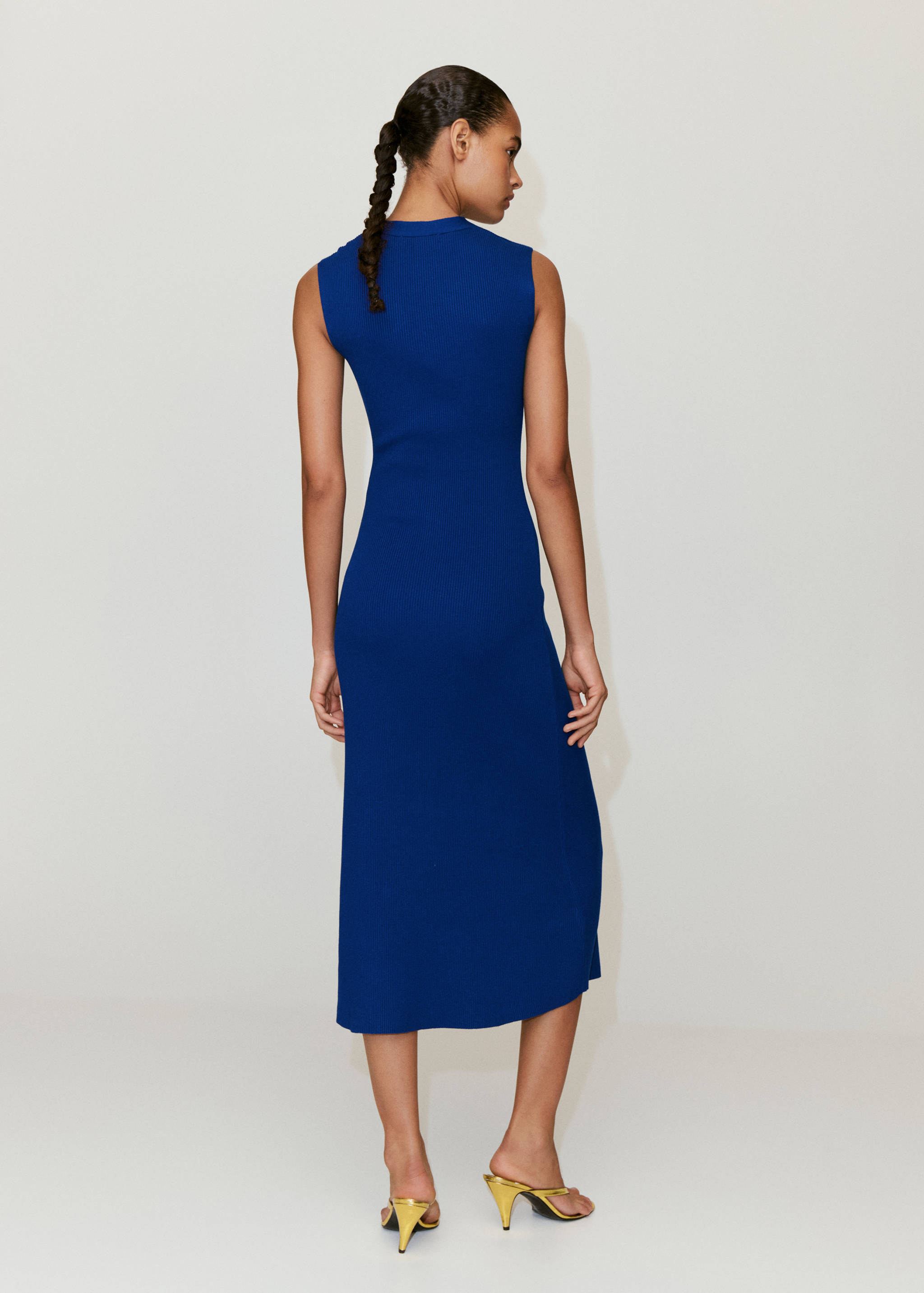 Fitted midi-dress - Reverse of the article