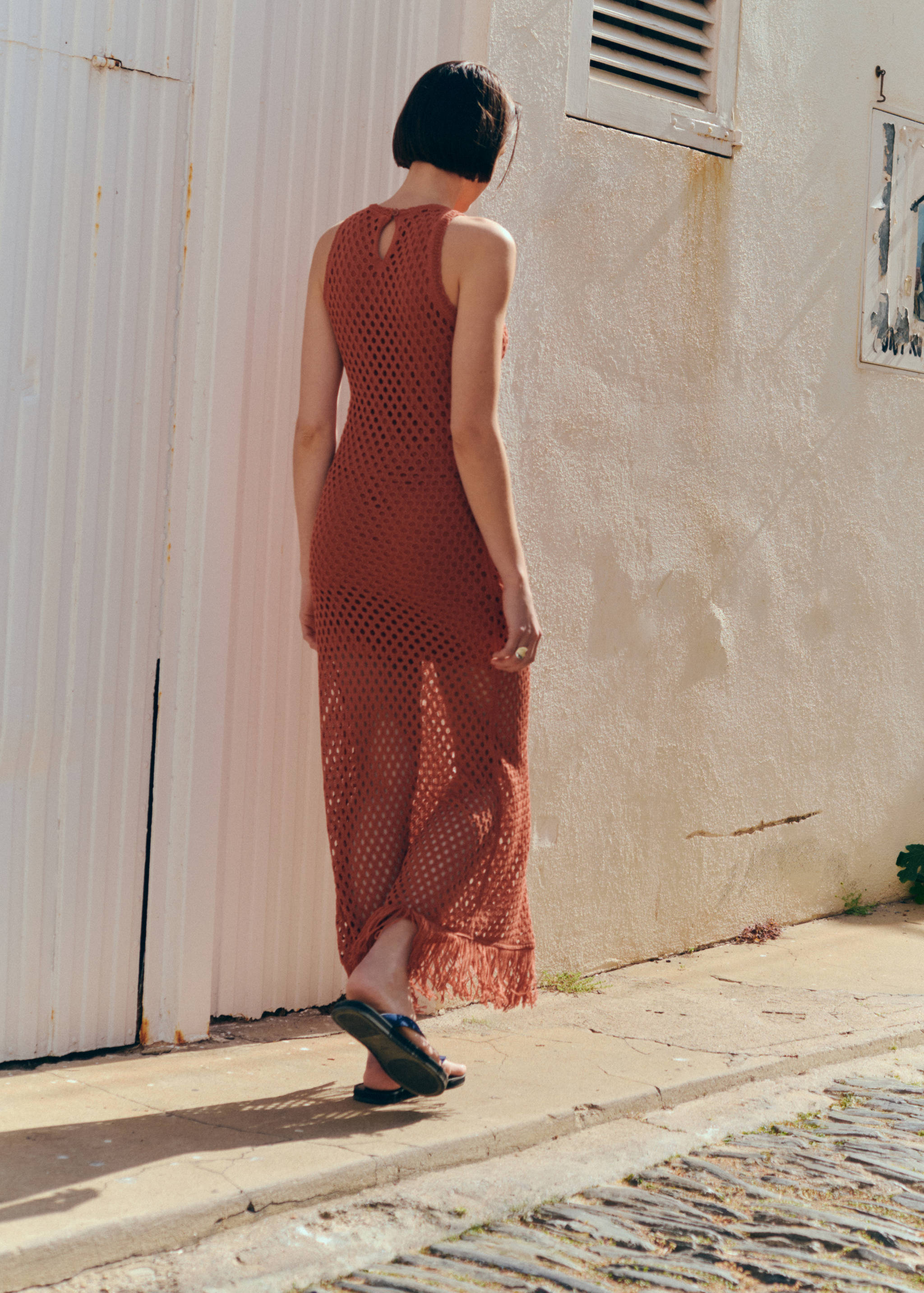 Vestit ganxet serrells - Revers de l'article
