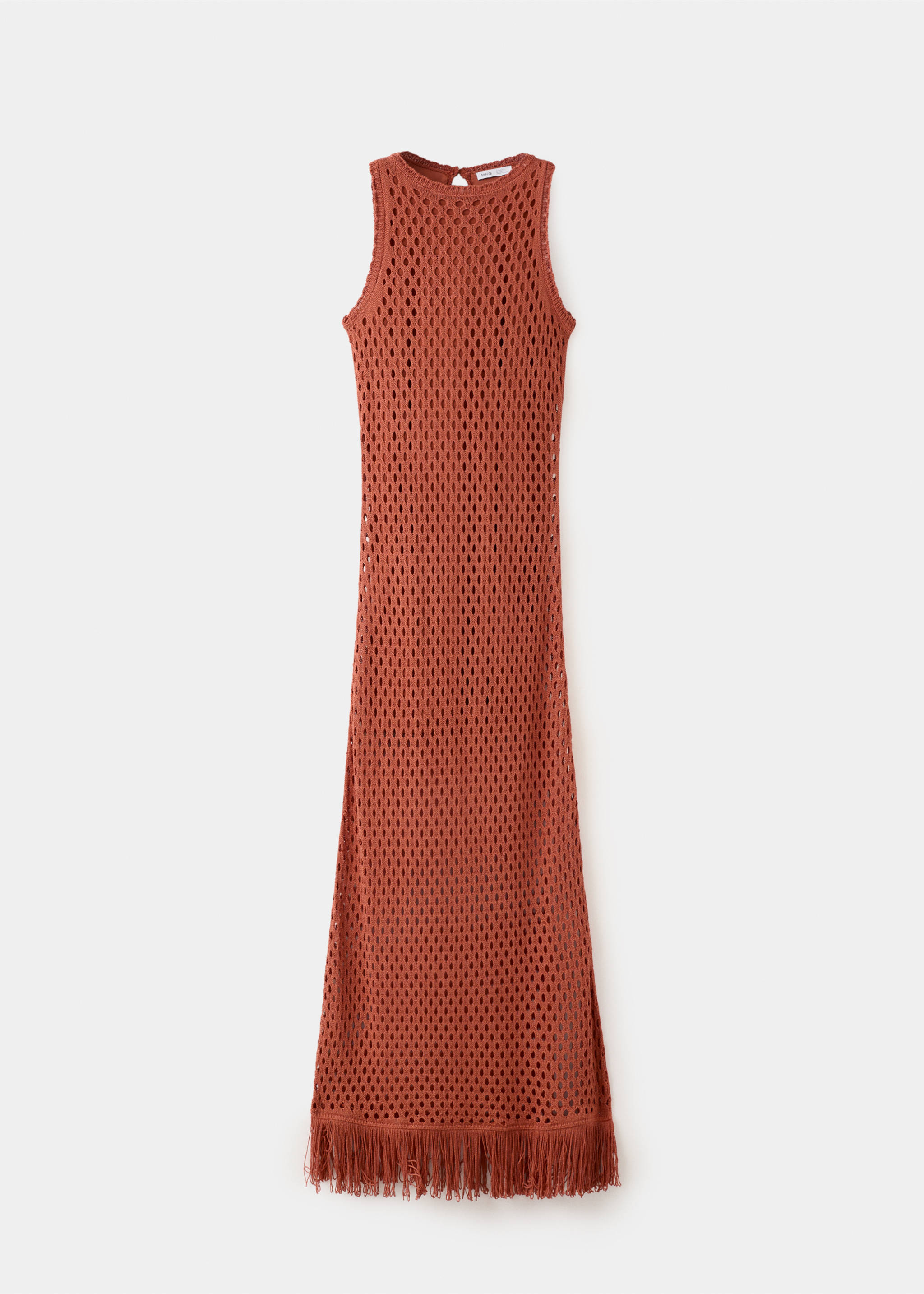 Vestit ganxet serrells - Article sense model, Taronja. Ref: 37081377-00.