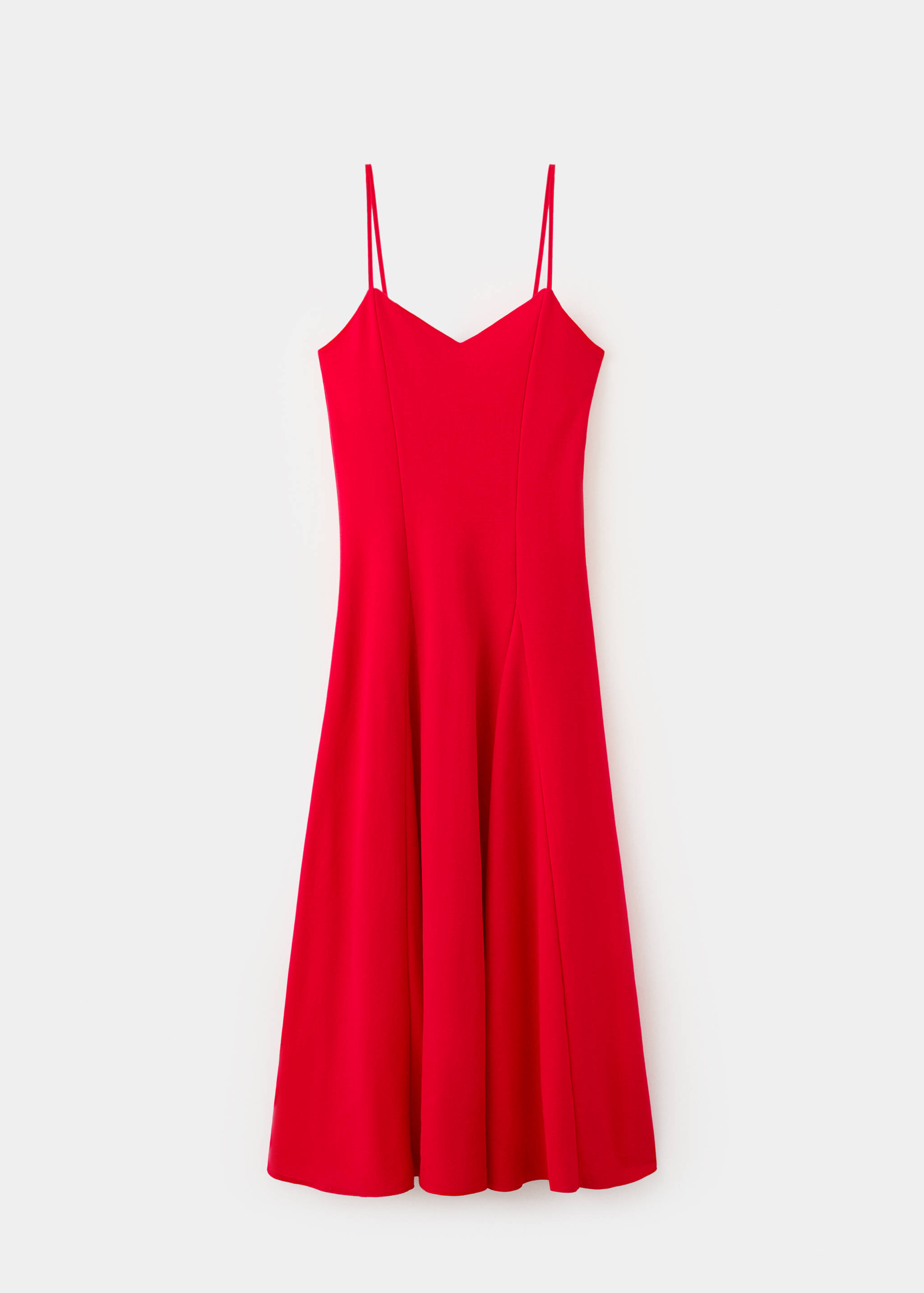 A-line dress with godets - Article without model