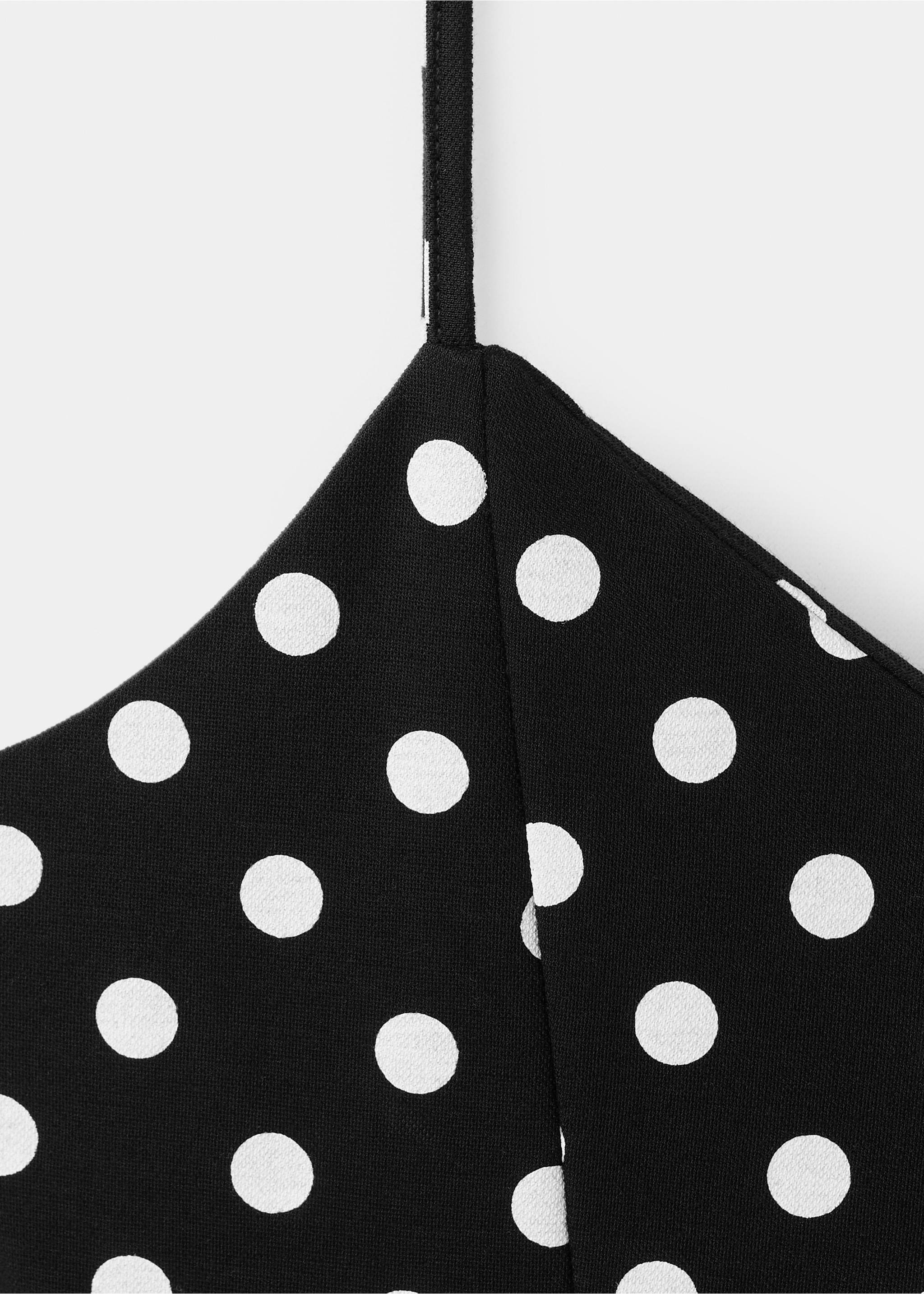 Vestido evasé godets - Detalle del artículo 8, Negro. Ref: 37081379-00.