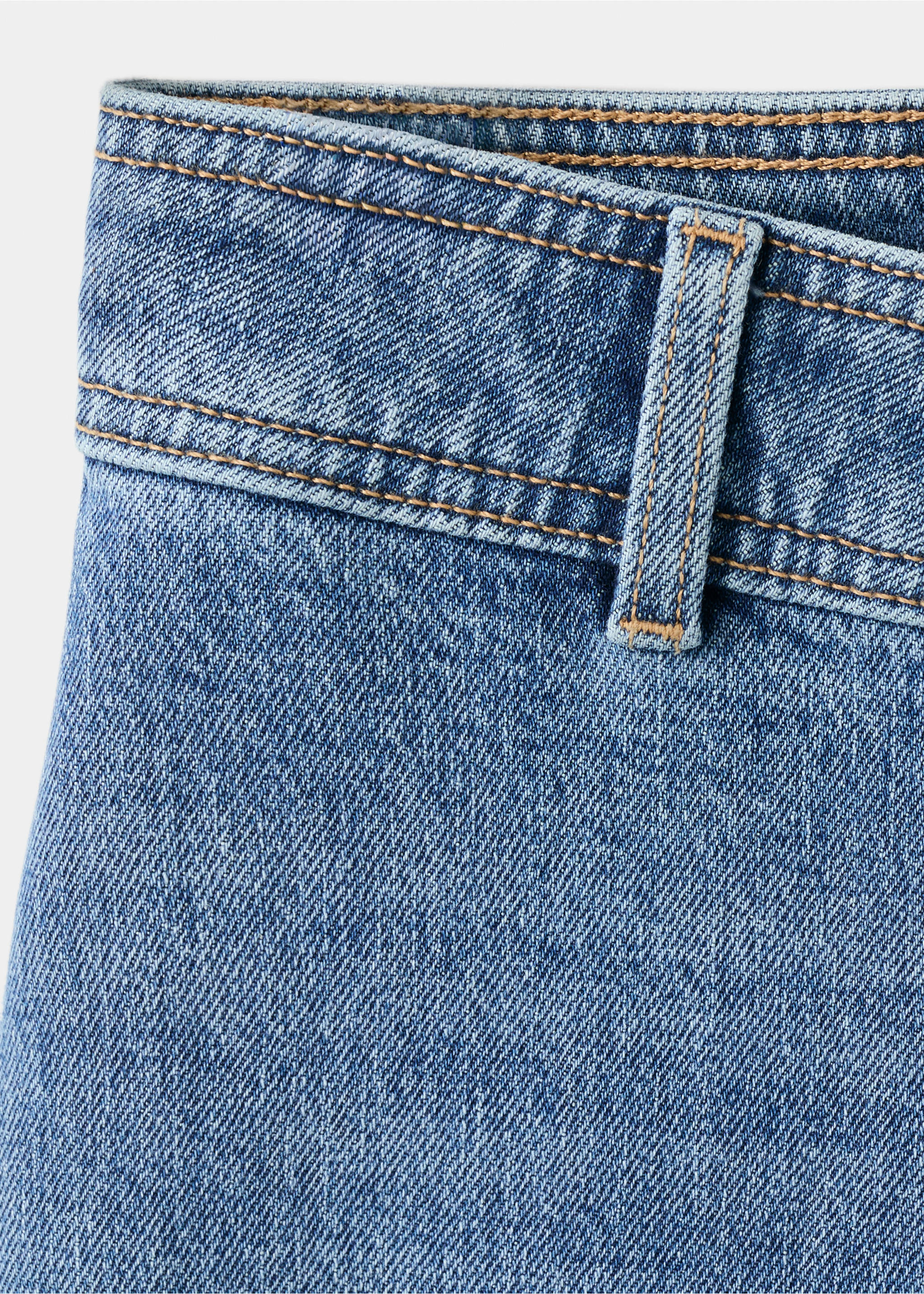 Catherin culotte high-rise jeans - Details of the article 0, Medium Blue. Ref: 37081381-00.