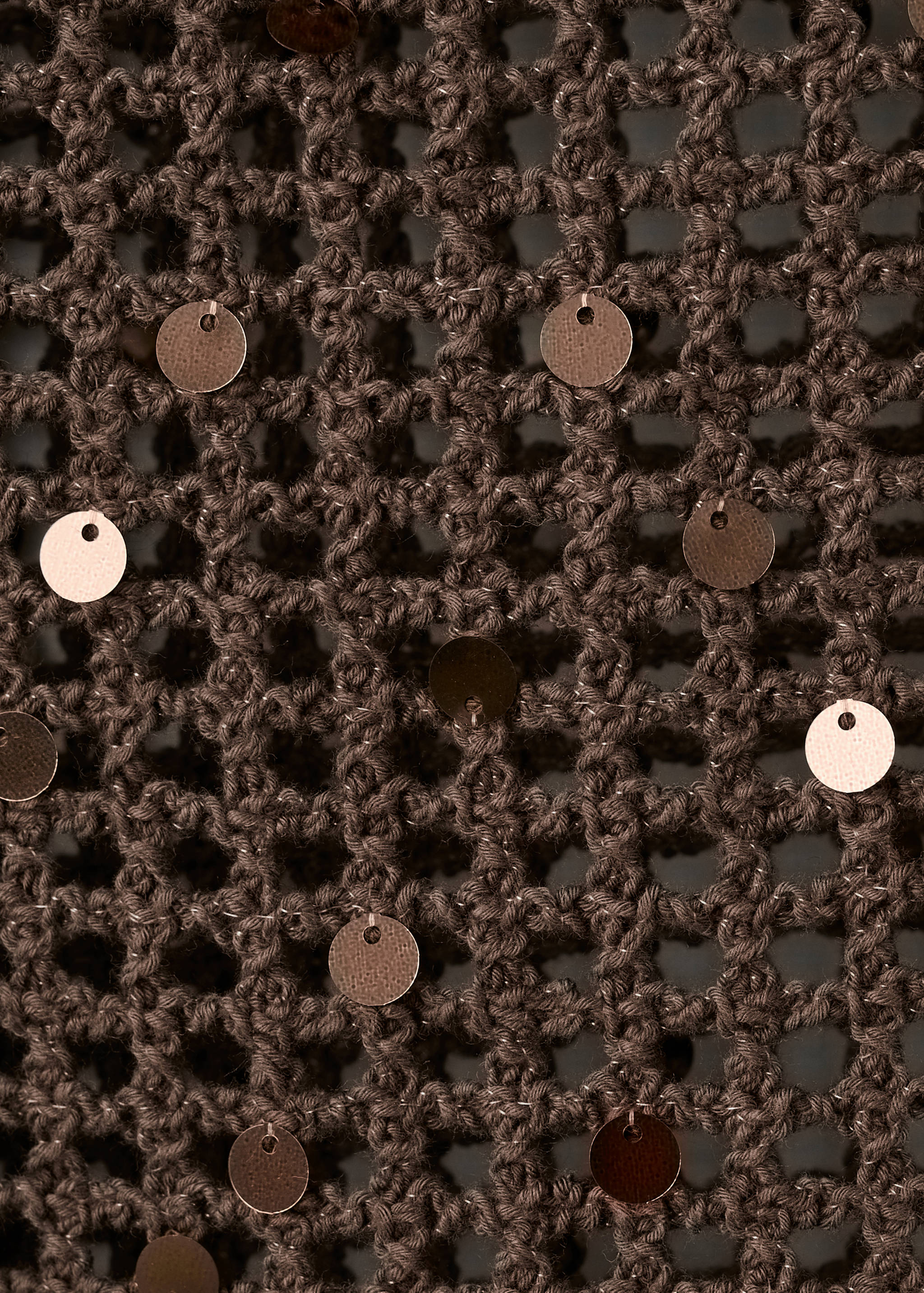 Sequin crochet sweater - Details of the article 0