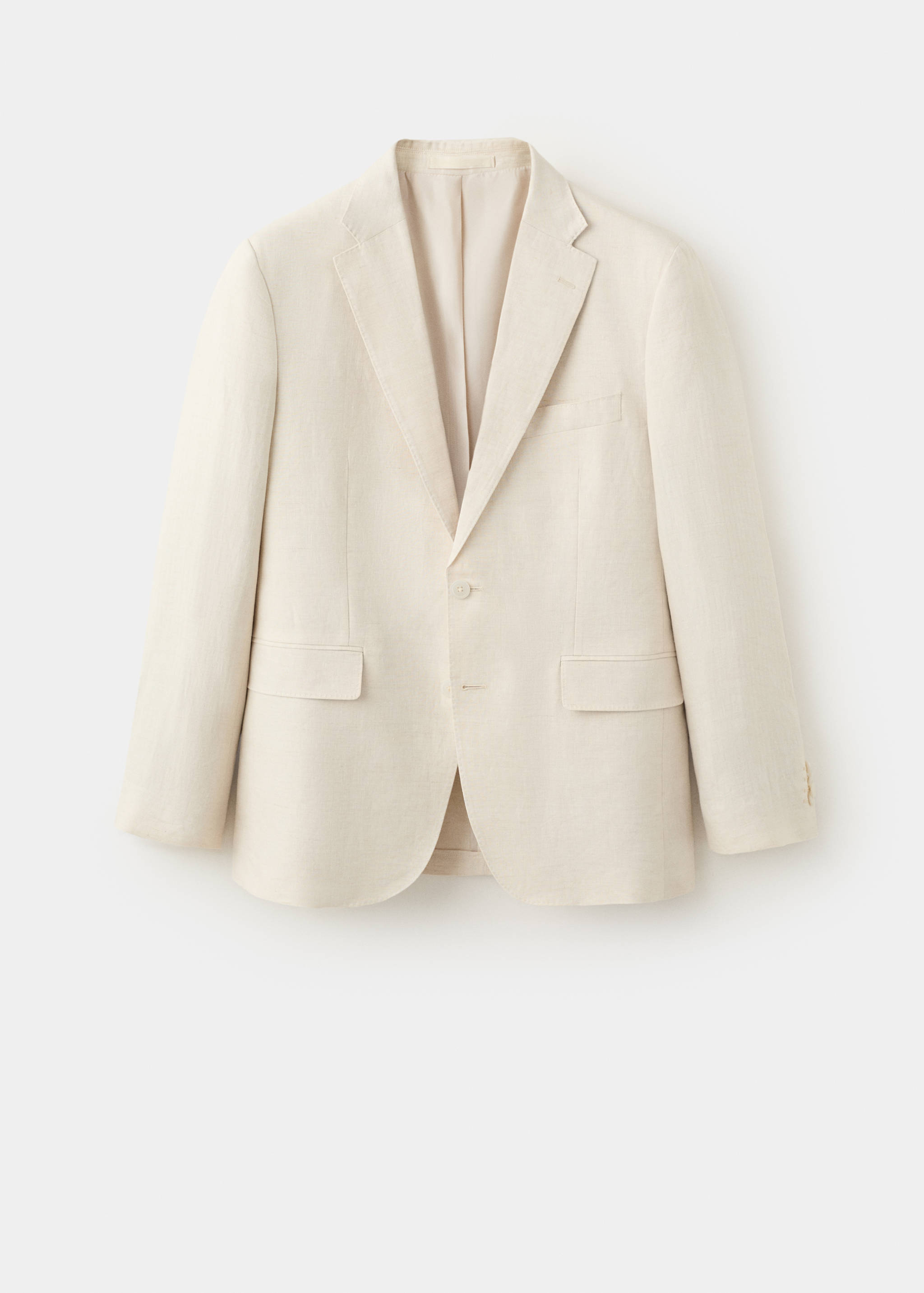 Amalfi 100% linen slim-fit suit jacket - Article without model