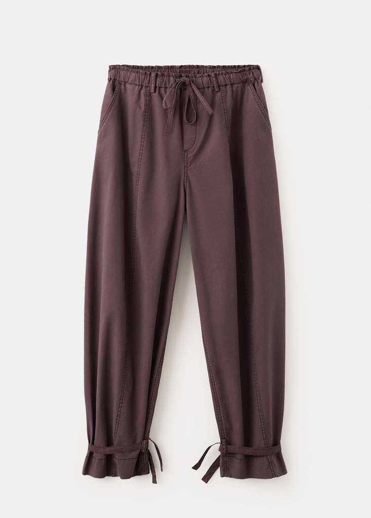 Baggy trousers with ties - thumbnail 4