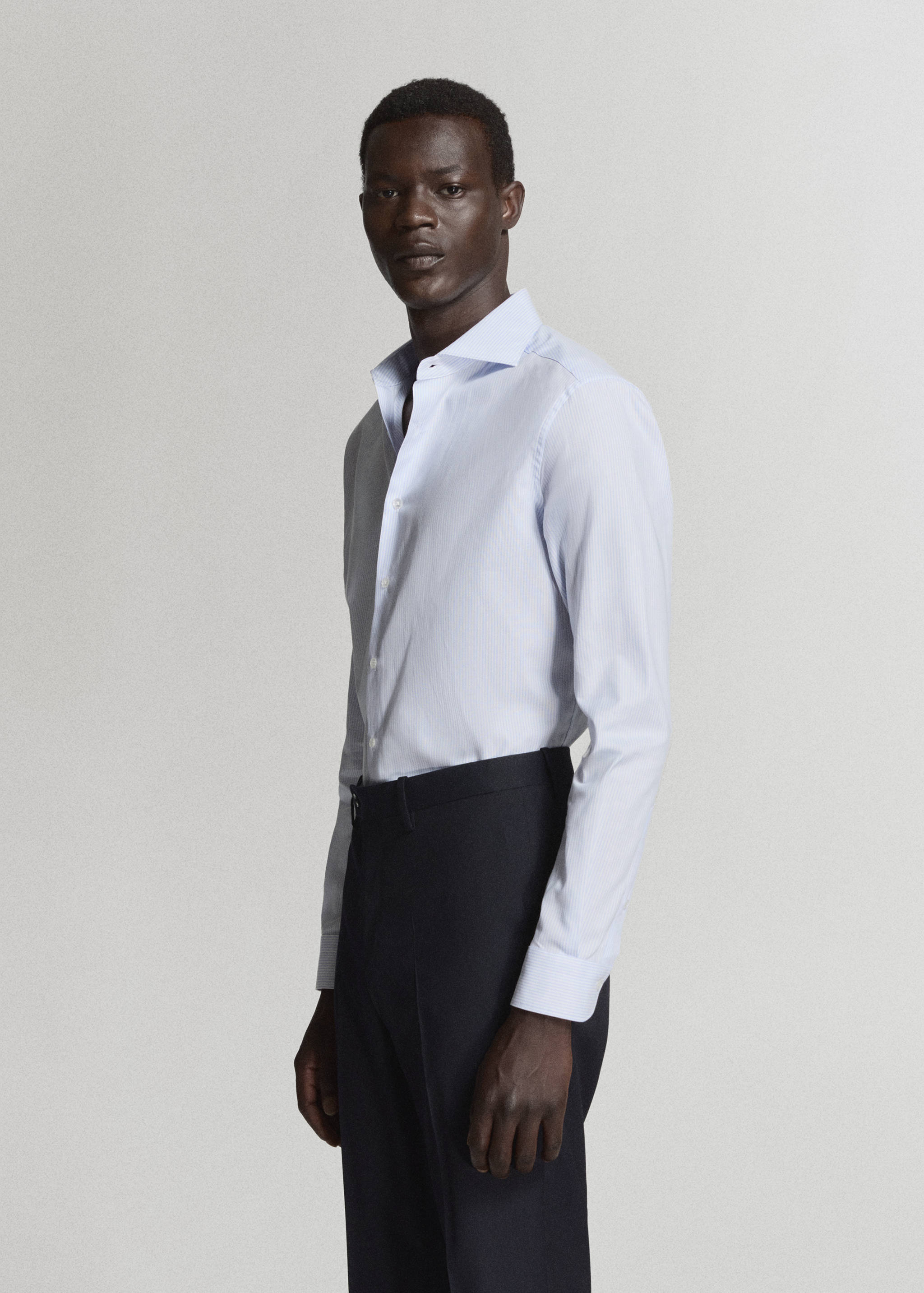Chemise slim fit 100 % coton - Détail de l'article 2