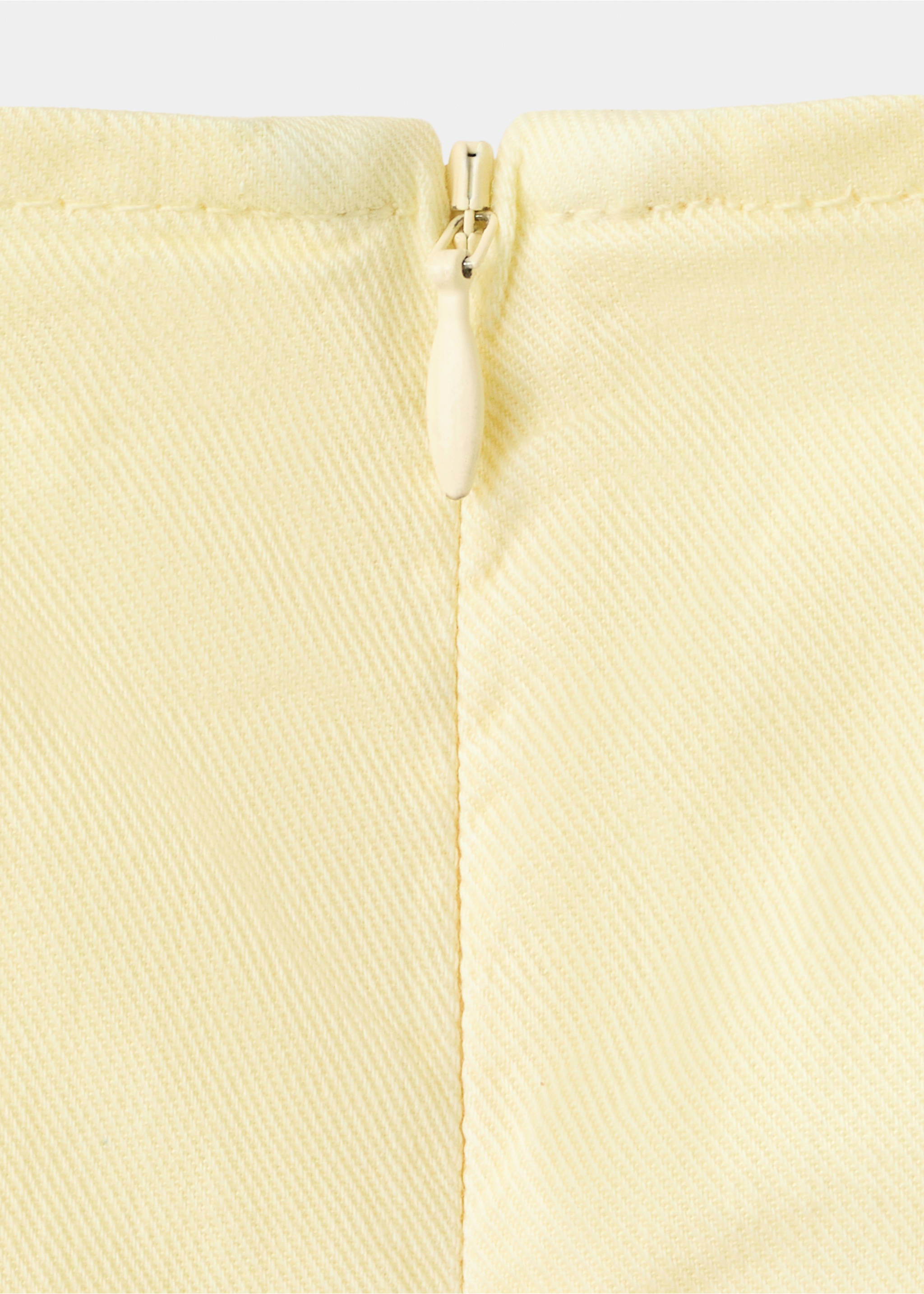 Robe à bretelles détail nœud - Détail de l'article 0, Jaune pastel. Ref: 37081401-00.