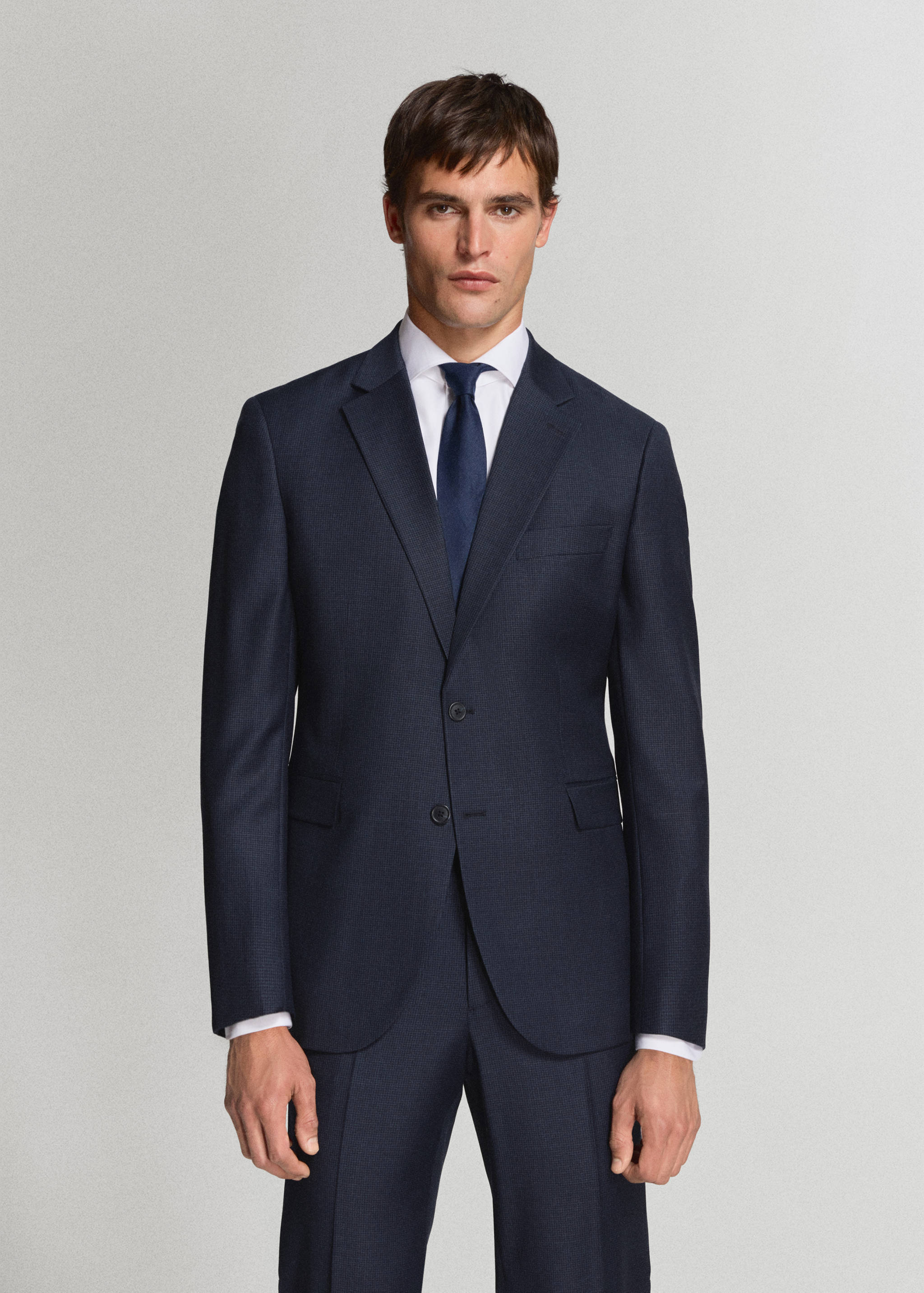 Veste costume Turín 100 % laine - Plan moyen