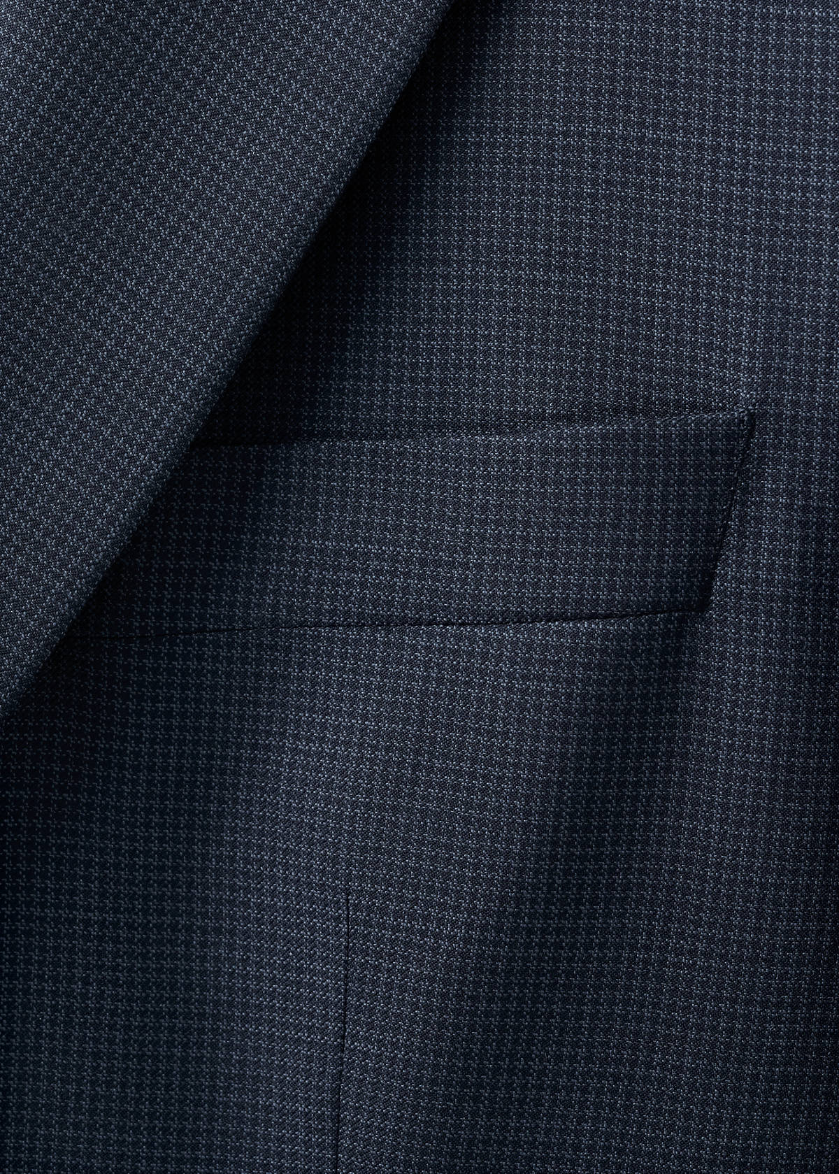 Turin suit jacket, 100% virgin wool, slim fit — Dark Navy