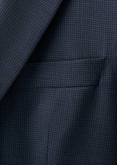 Turin suit jacket, 100% virgin wool, slim fit — Dark Navy 8