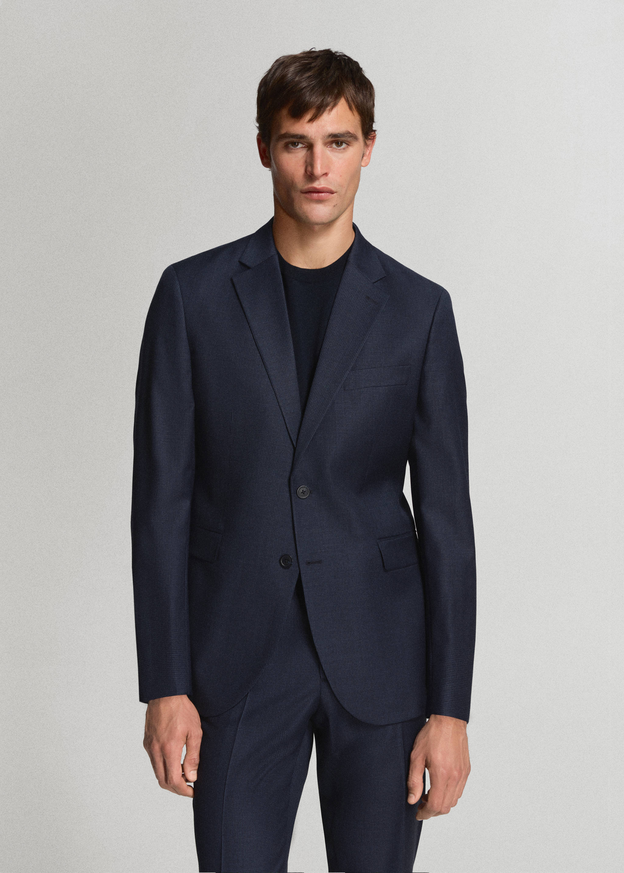 Veste costume Turín 100 % laine - Plan moyen