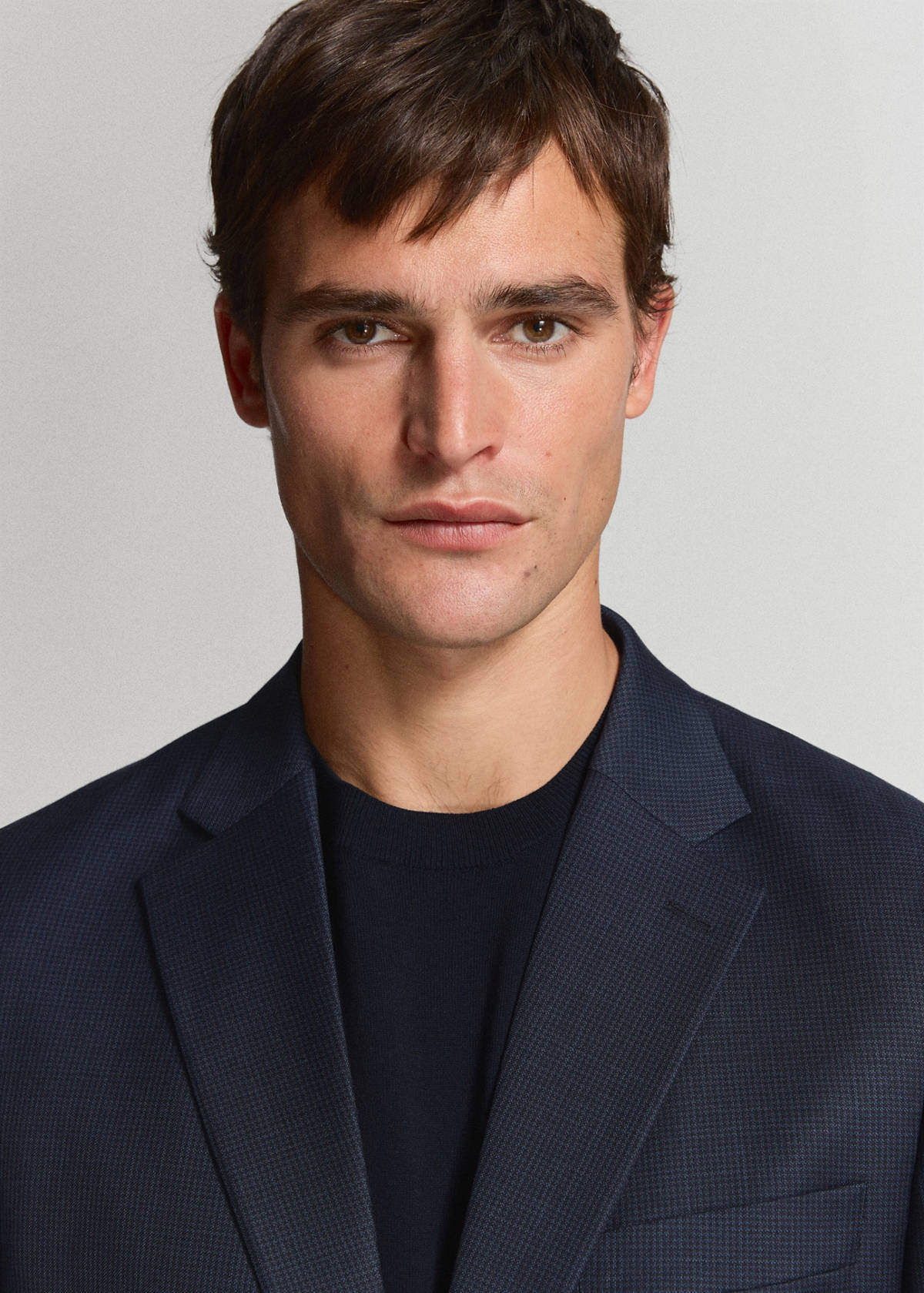 Turin suit jacket, 100% virgin wool, slim fit — Dark Navy