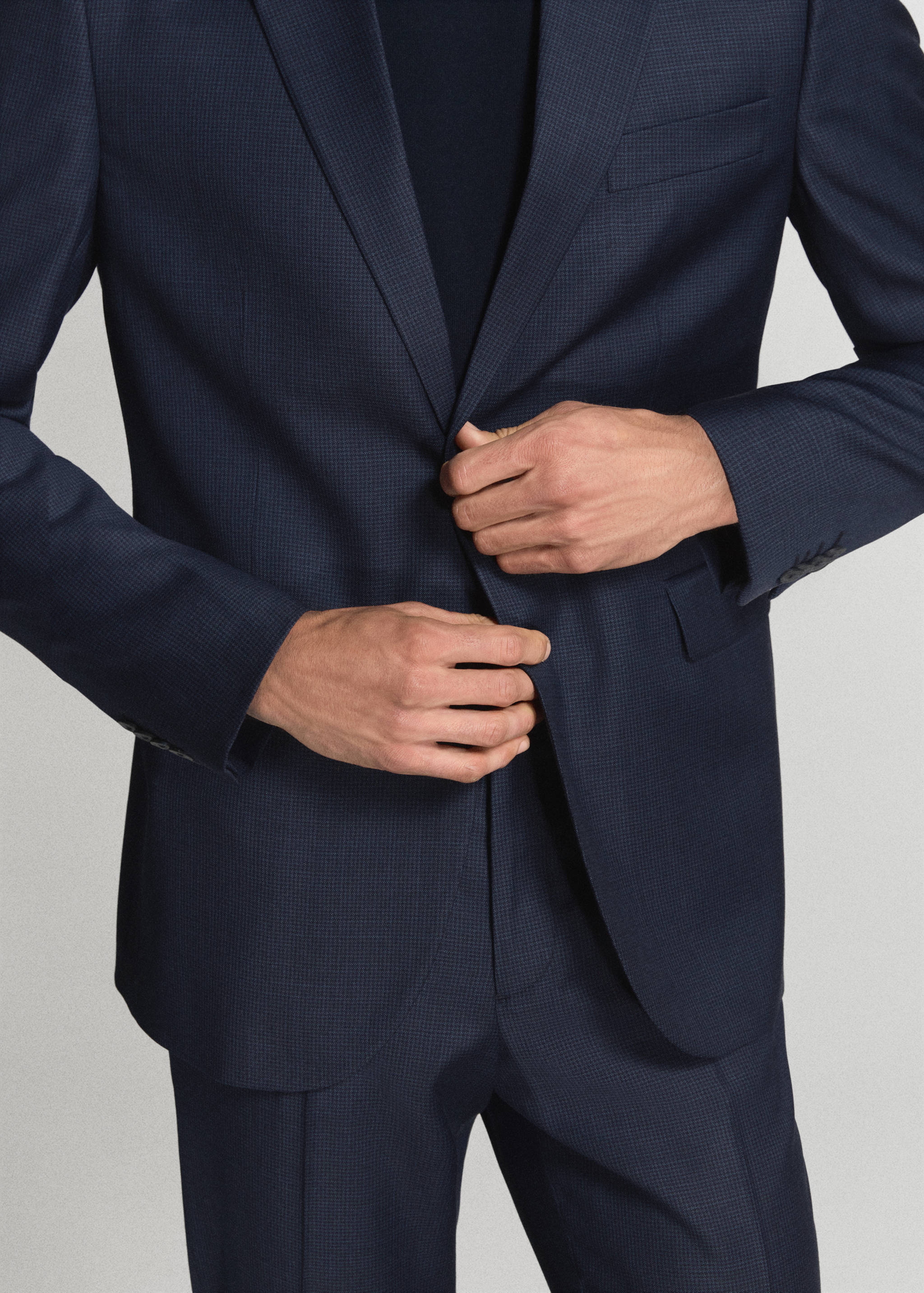 Veste costume Turín 100 % laine - Détail de l'article 4
