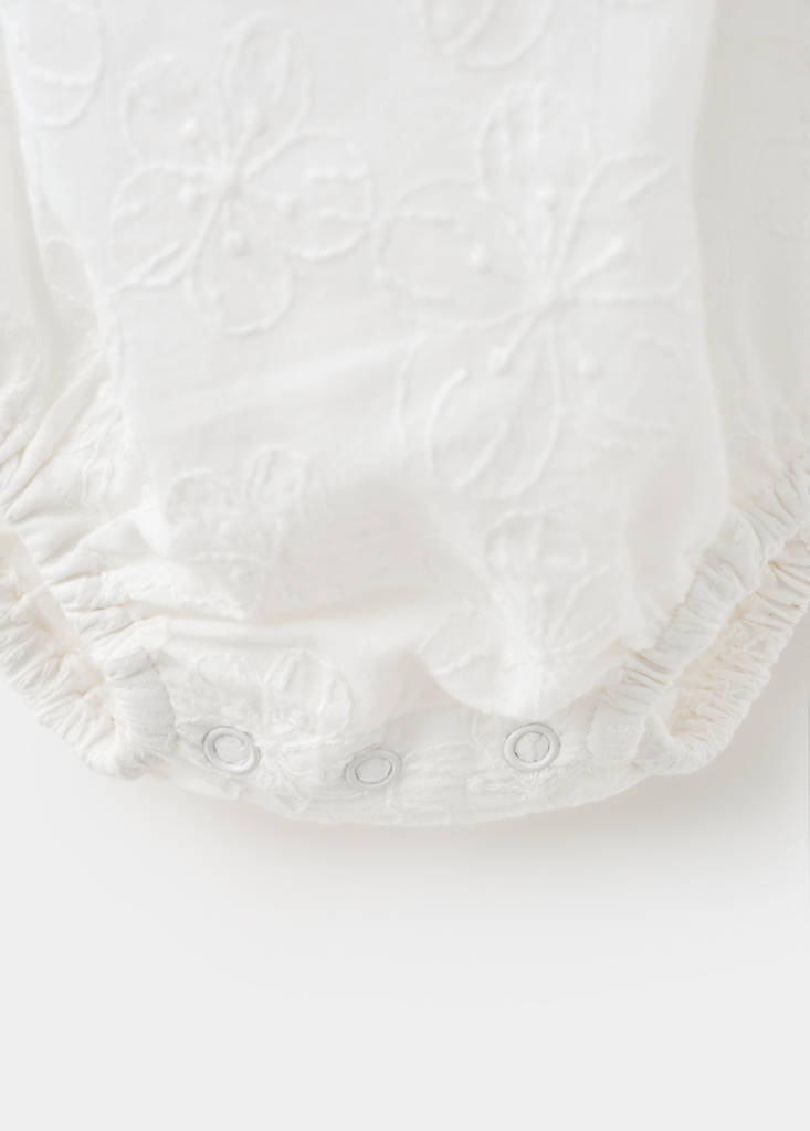Embroidered details romper - thumbnail 6