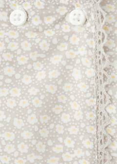 Floral print blouse — Grey 3