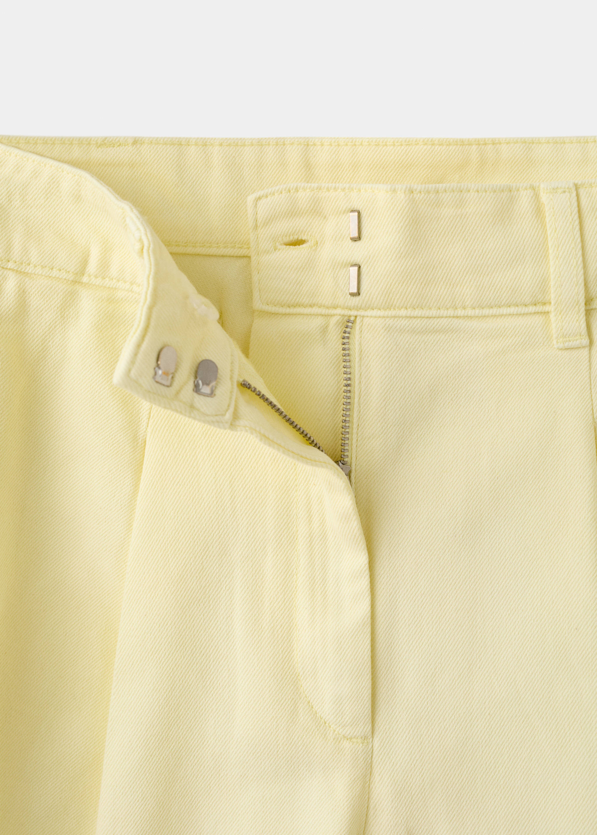 Denim Bermuda shorts with buckle detail - Details of the article 8