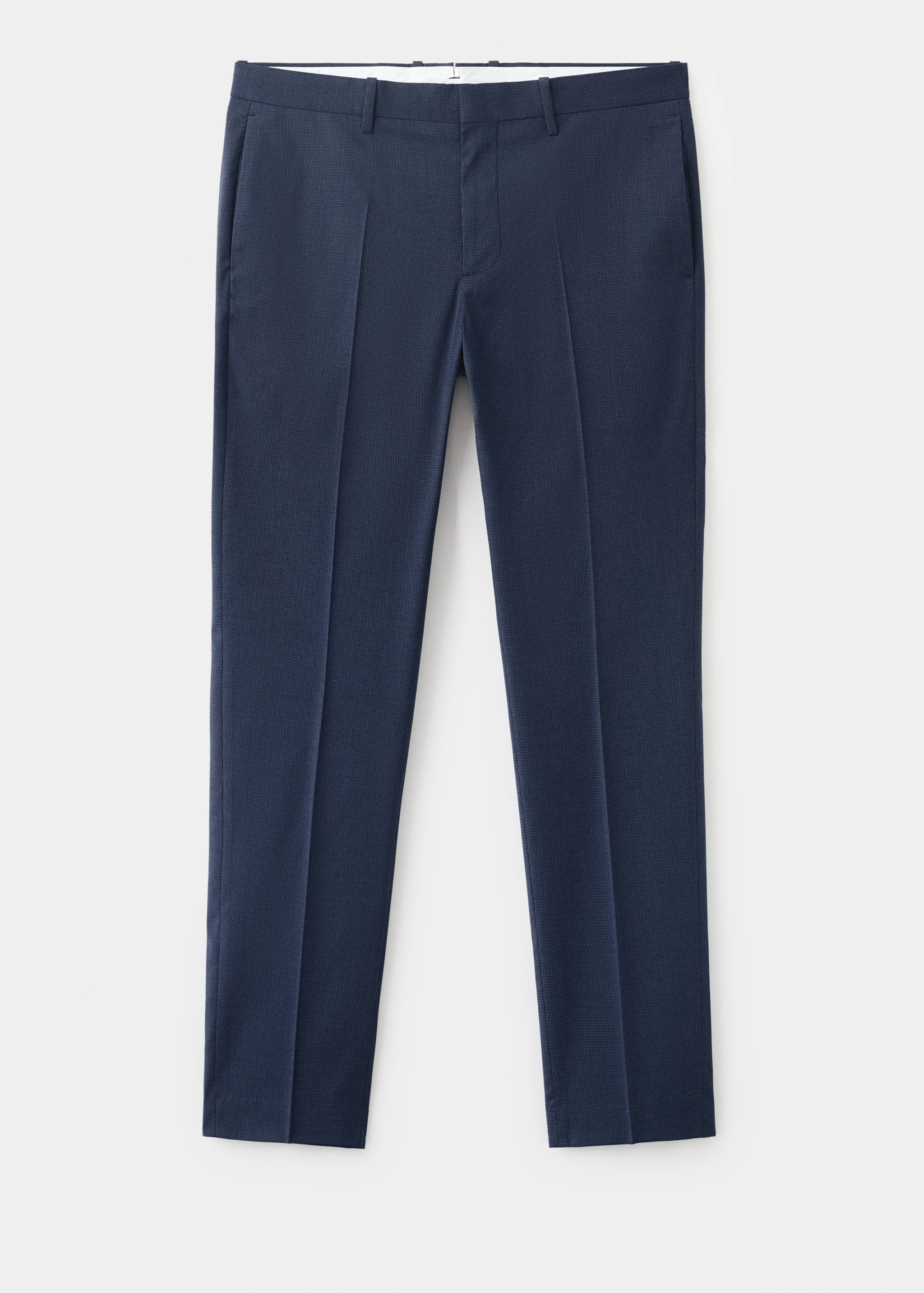 Stretch fabric super slim-fit suit trousers - Article without model