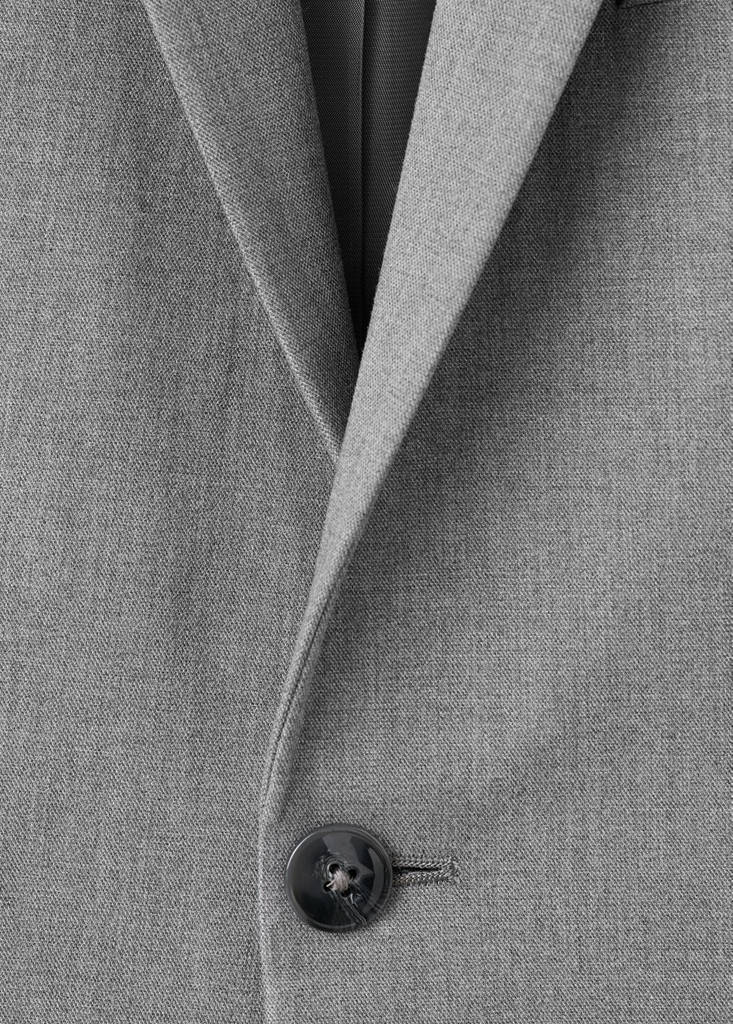 Super slim-fit suit jacket in stretch fabric — Grey