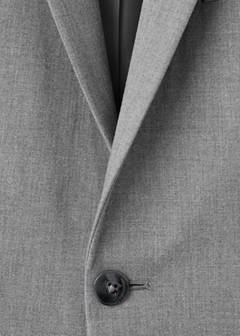 Super slim-fit suit jacket in stretch fabric — Grey 7