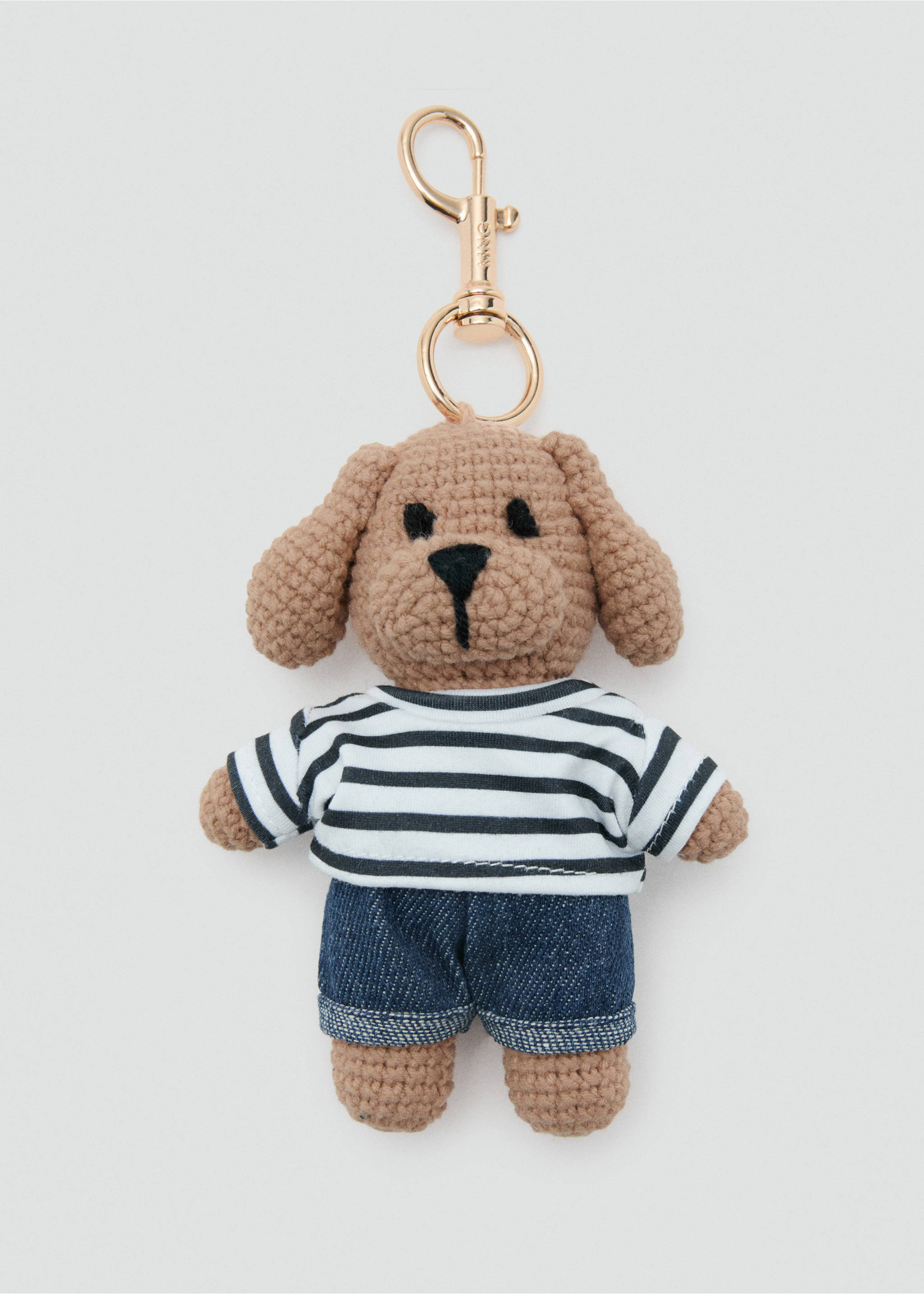 Plush keychain - Article without model, Beige. Ref: 37081418-00.