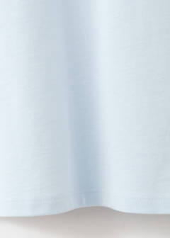 Short-sleeved cotton t-shirt — Sky Blue 7