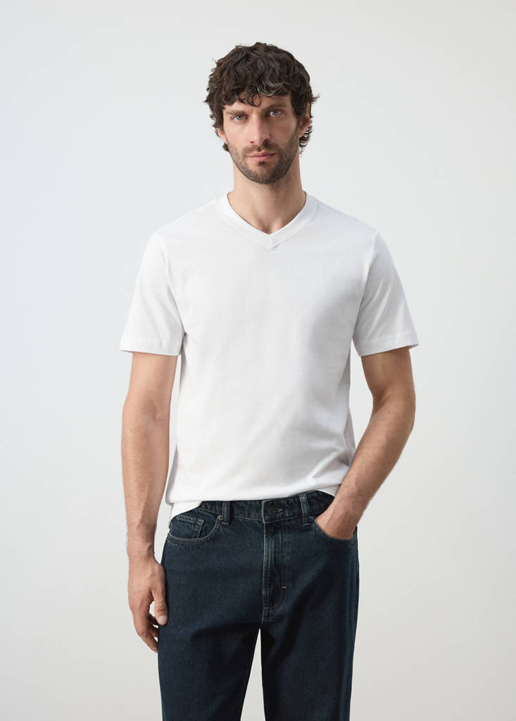 Slim fit T-shirt 180gsm — White