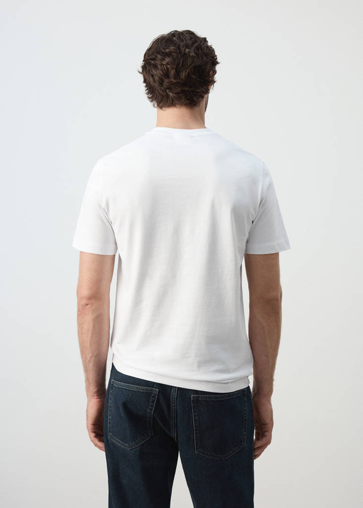 Slim fit T-shirt 180gsm — White
