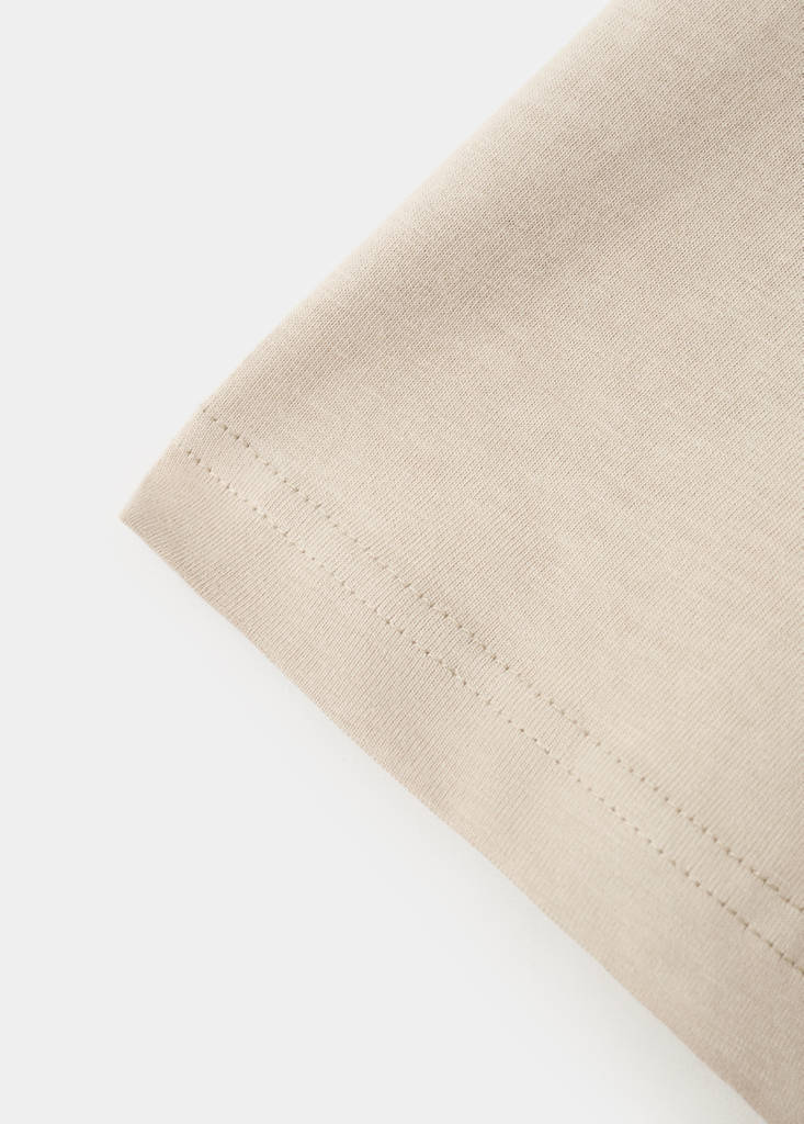 Slim fit T-shirt 180gsm — Sand