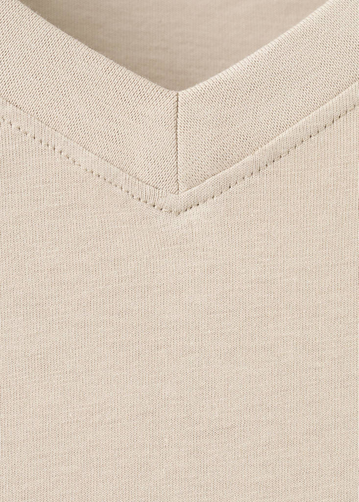 Slim fit T-shirt 180gsm — Sand