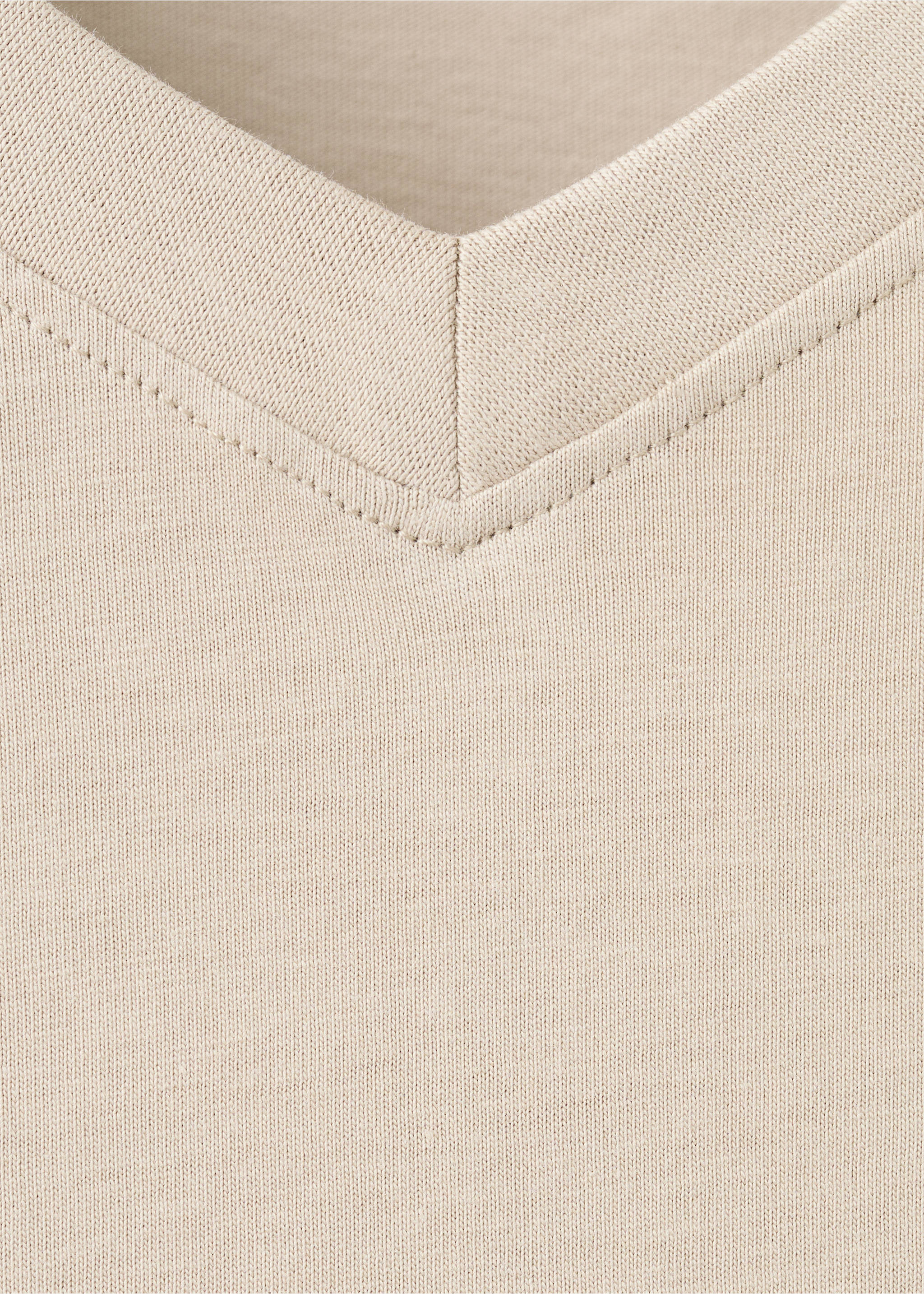 Slim fit T-shirt 180gsm - Details of the article 0, Sand. Ref: 37081426-00.