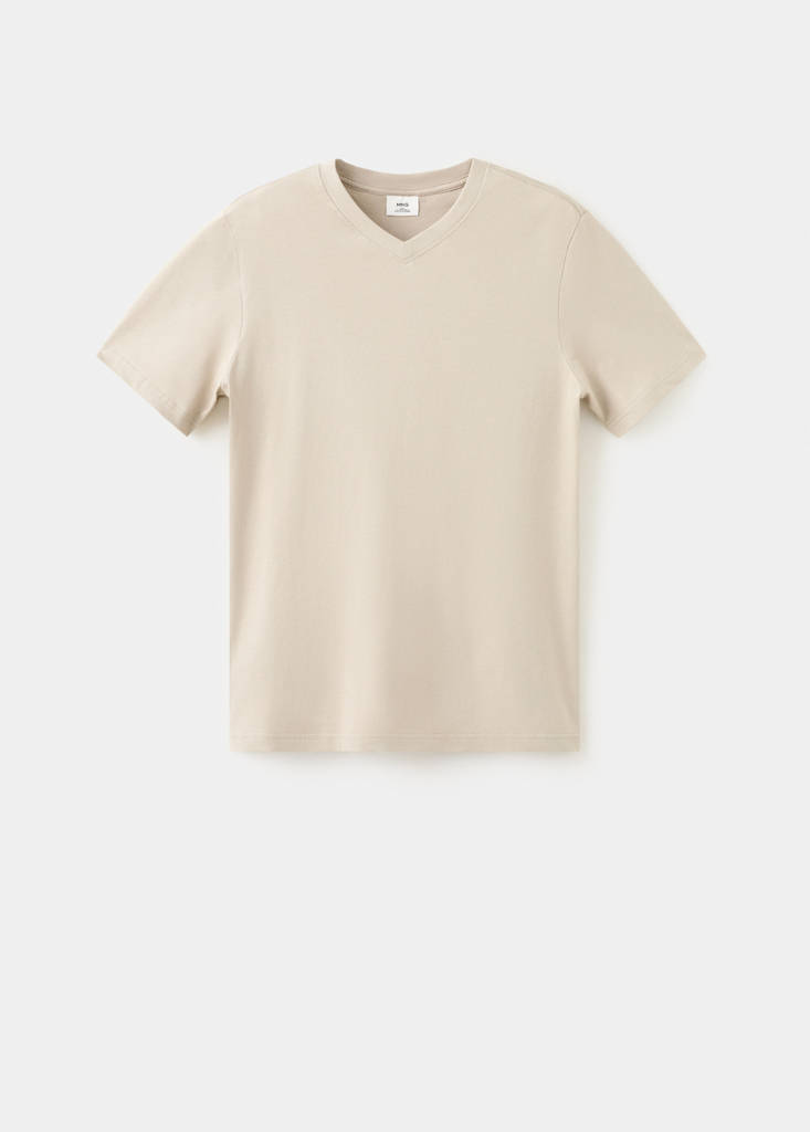 Slim fit T-shirt 180gsm — Sand