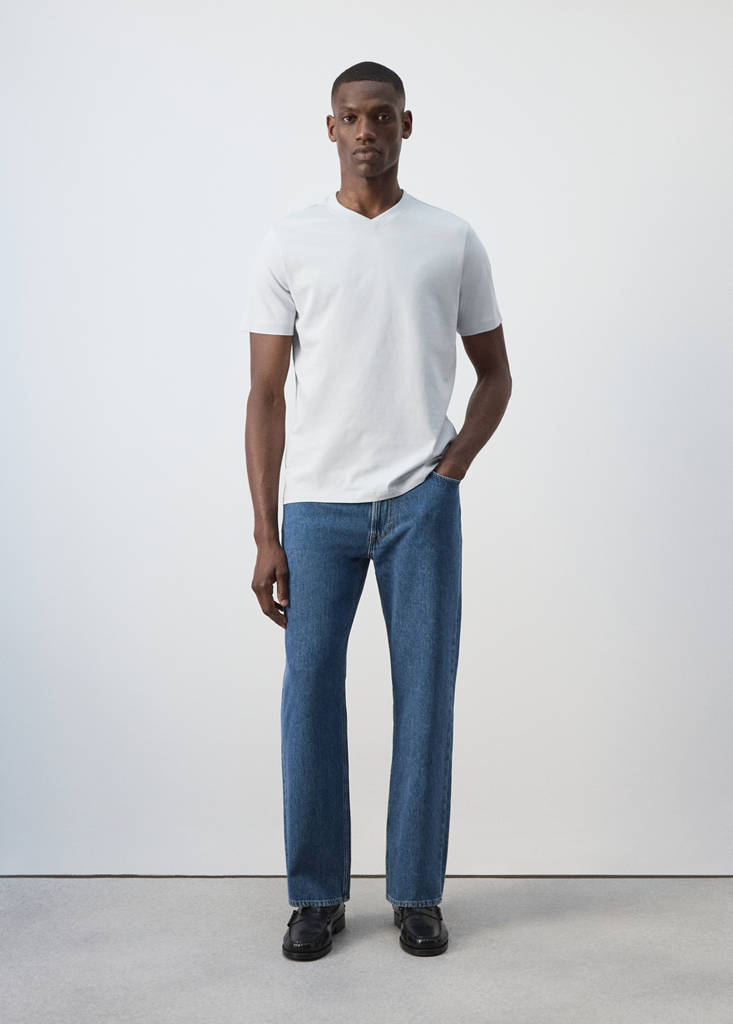 Slim fit T-shirt 180gsm — Aqua Green