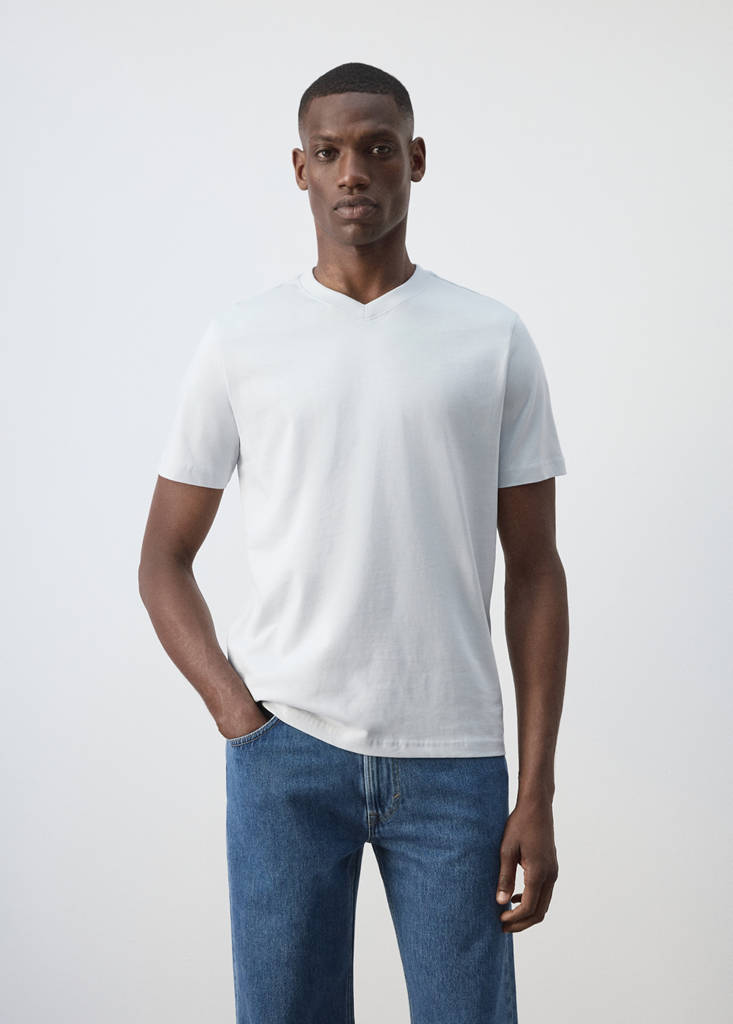 Slim fit T-shirt 180gsm — Aqua Green