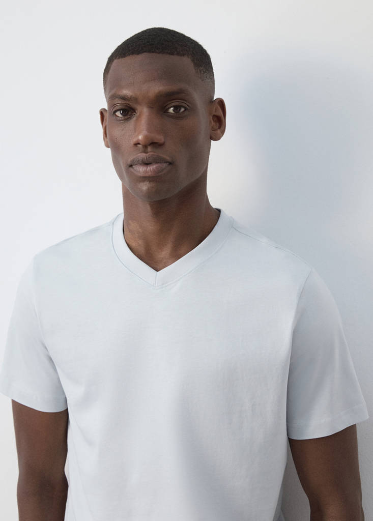 Slim fit T-shirt 180gsm — Aqua Green