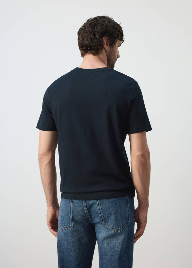 Slim fit T-shirt 180gsm — Navy