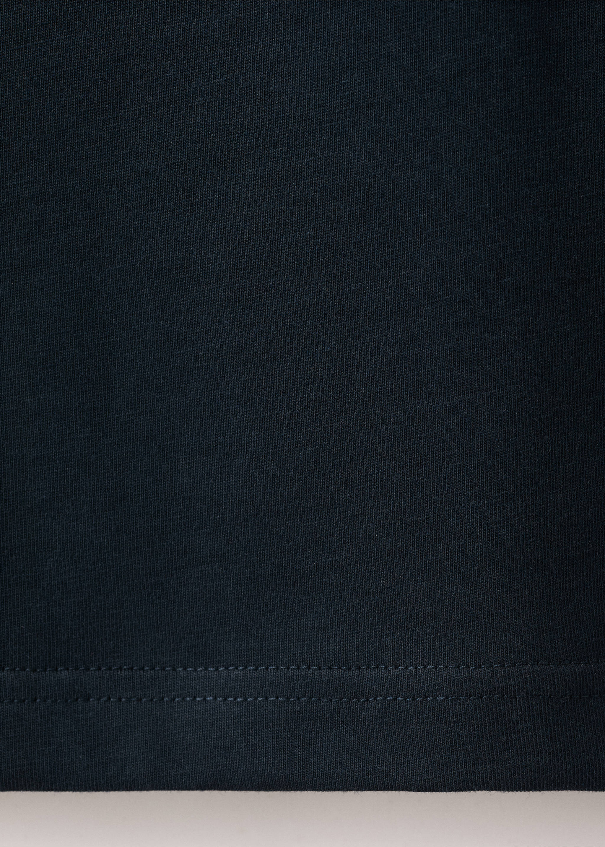 Slim fit T-shirt 180gsm - Details of the article 0, Navy. Ref: 37081426-00.