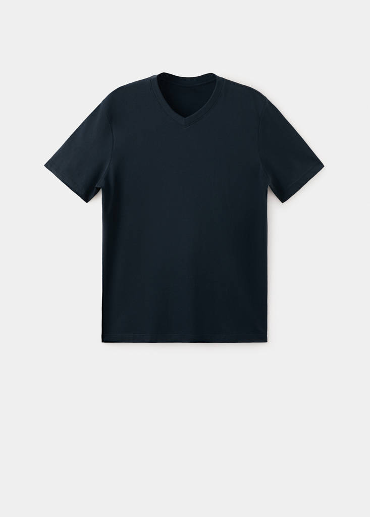 Slim fit T-shirt 180gsm — Navy