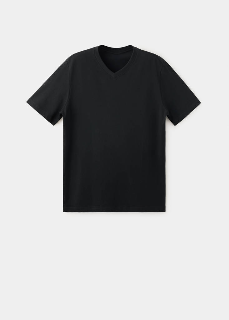 Slim fit T-shirt 180gsm — Black