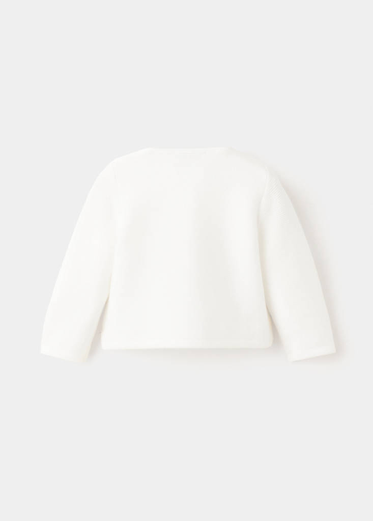 Knit cardigan — Off White