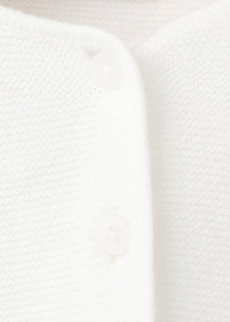 Knit cardigan — Off White
