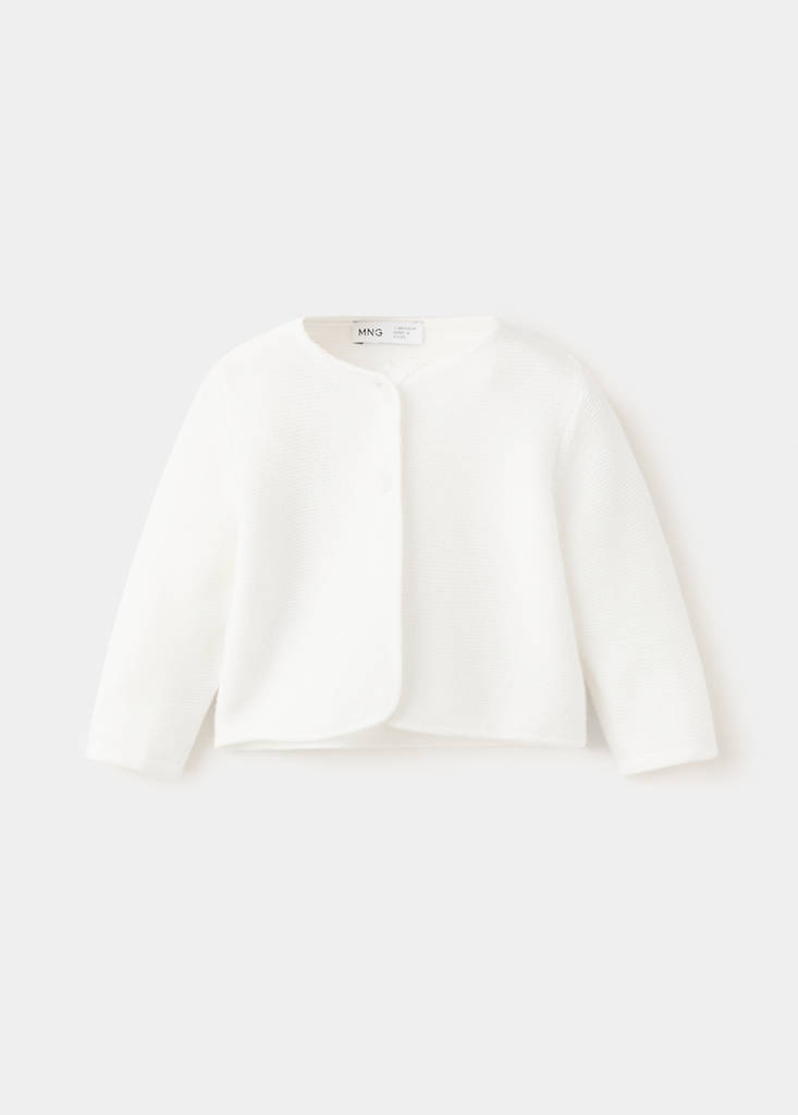 Knit cardigan — Off White